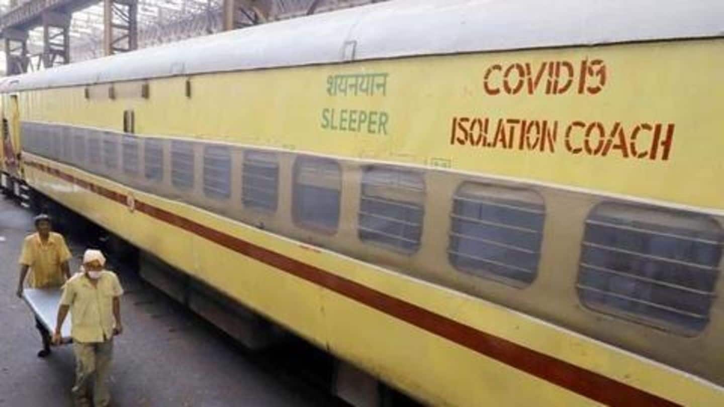 Railways, shut for first-time, asked to build more isolation coaches