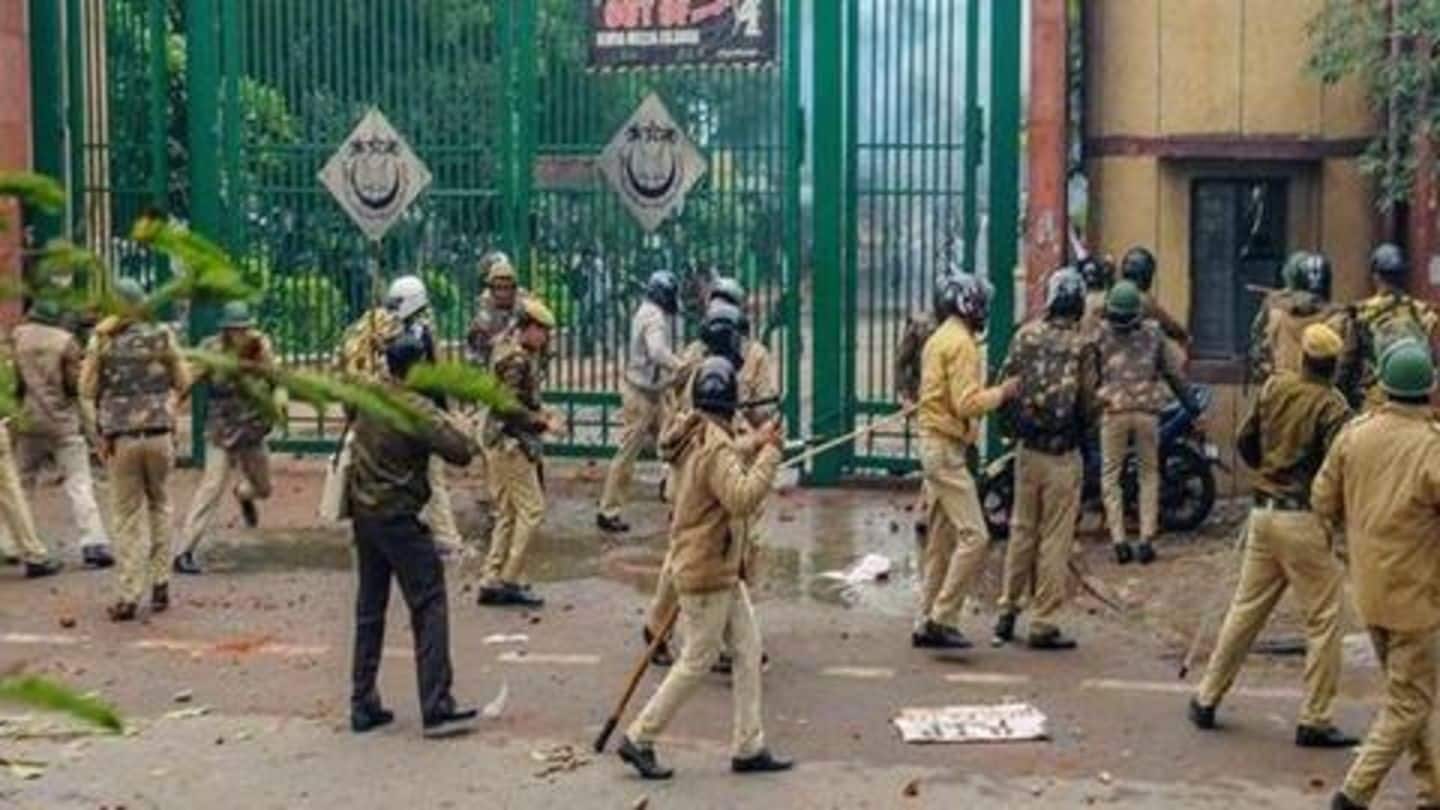 Jamia violence: Entered university to protect 'innocent students', says police