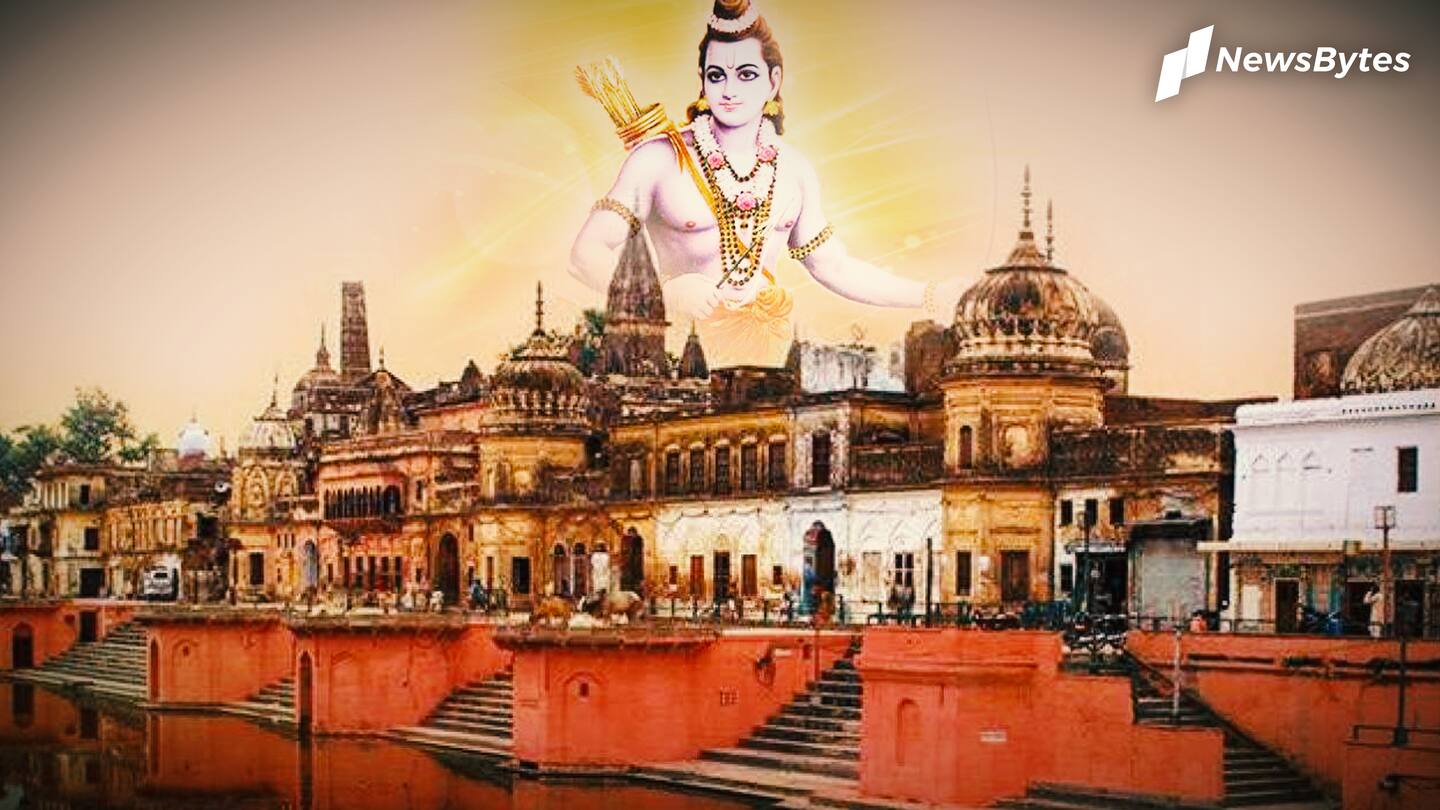 Lord Rama lived in a tent for years: PM Modi Lord Rama lived in a tent for years: PM Modi