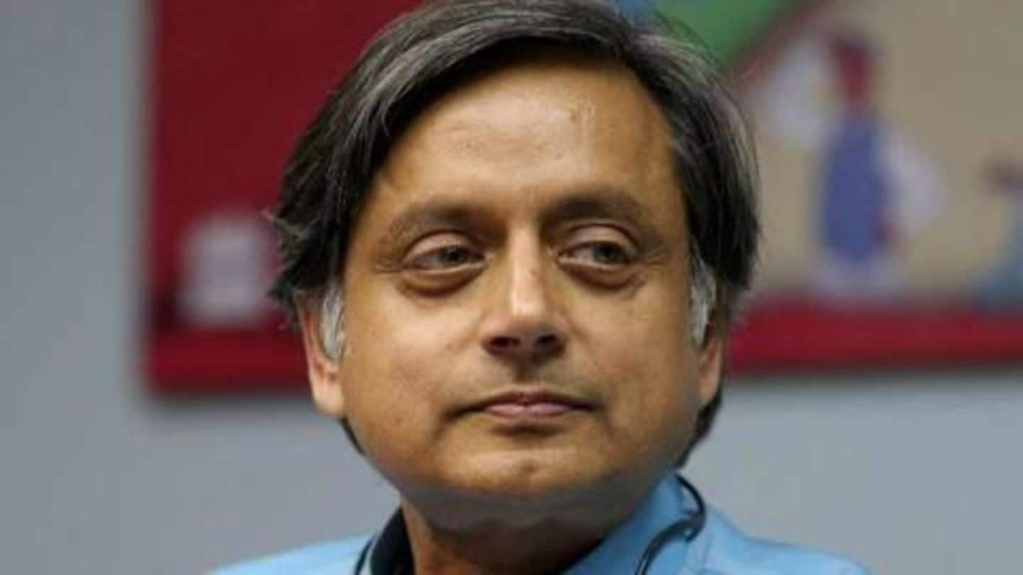 Separately, Tharoor called it an insult to democracy Separately, Tharoor called it an insult to democracy