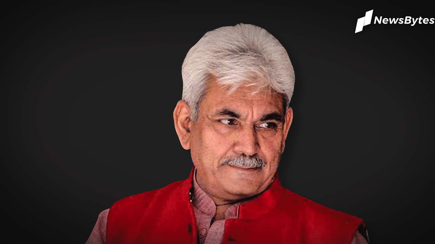 Murmu out of J&K picture, BJP's Manoj Sinha replaced him Murmu out of J&K picture, BJP's Manoj Sinha replaced him