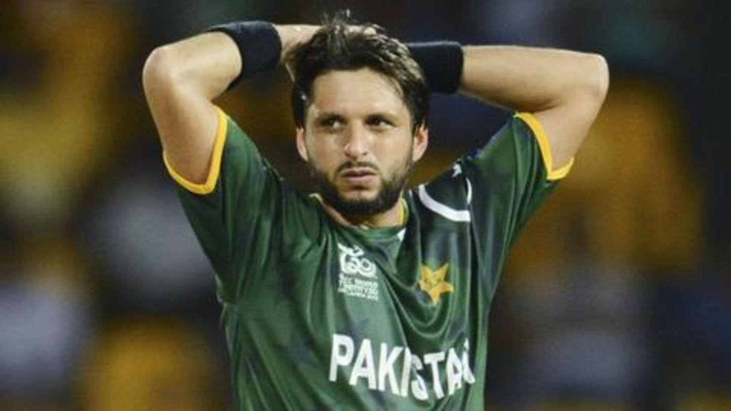 Afridi's comments on Kashmir had sparked row earlier as well Afridi's comments on Kashmir had sparked row earlier as well
