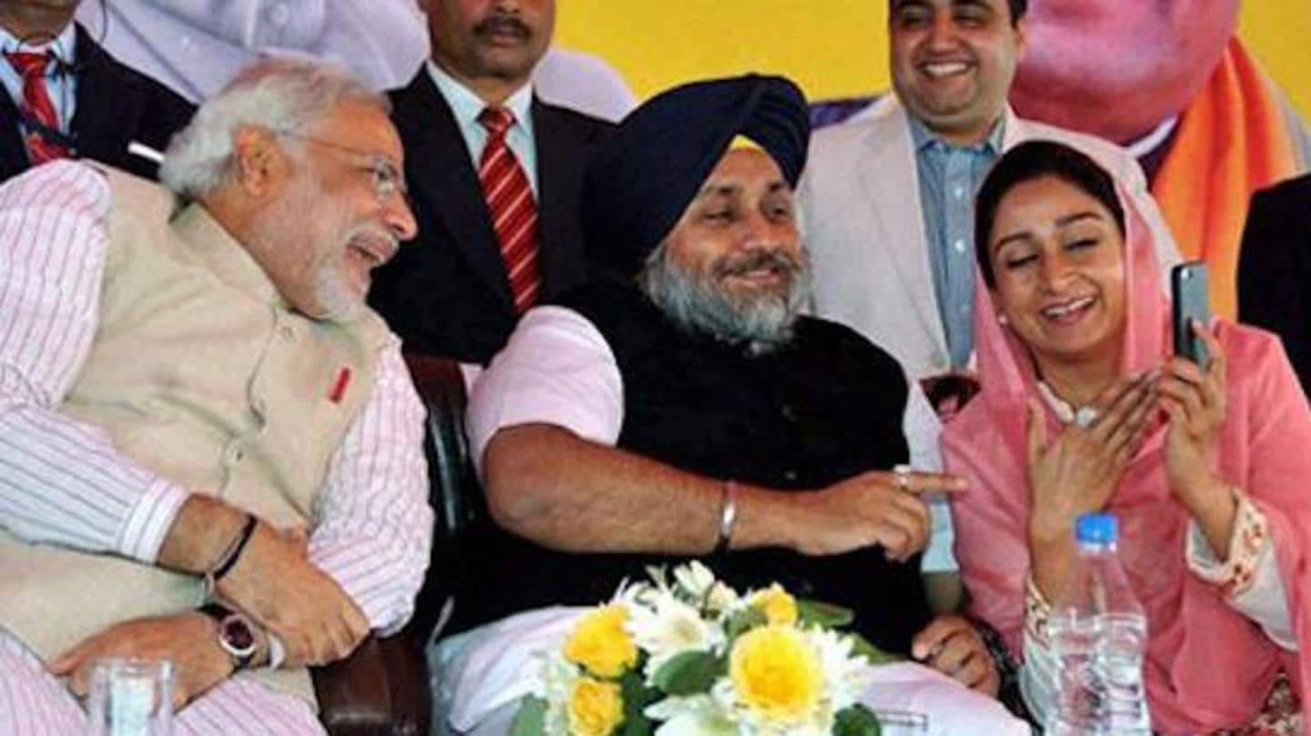 Separately, Harsimrat's husband said being spurned by BJP was "hurtful" Separately, Harsimrat's husband said being spurned by BJP was "hurtful"