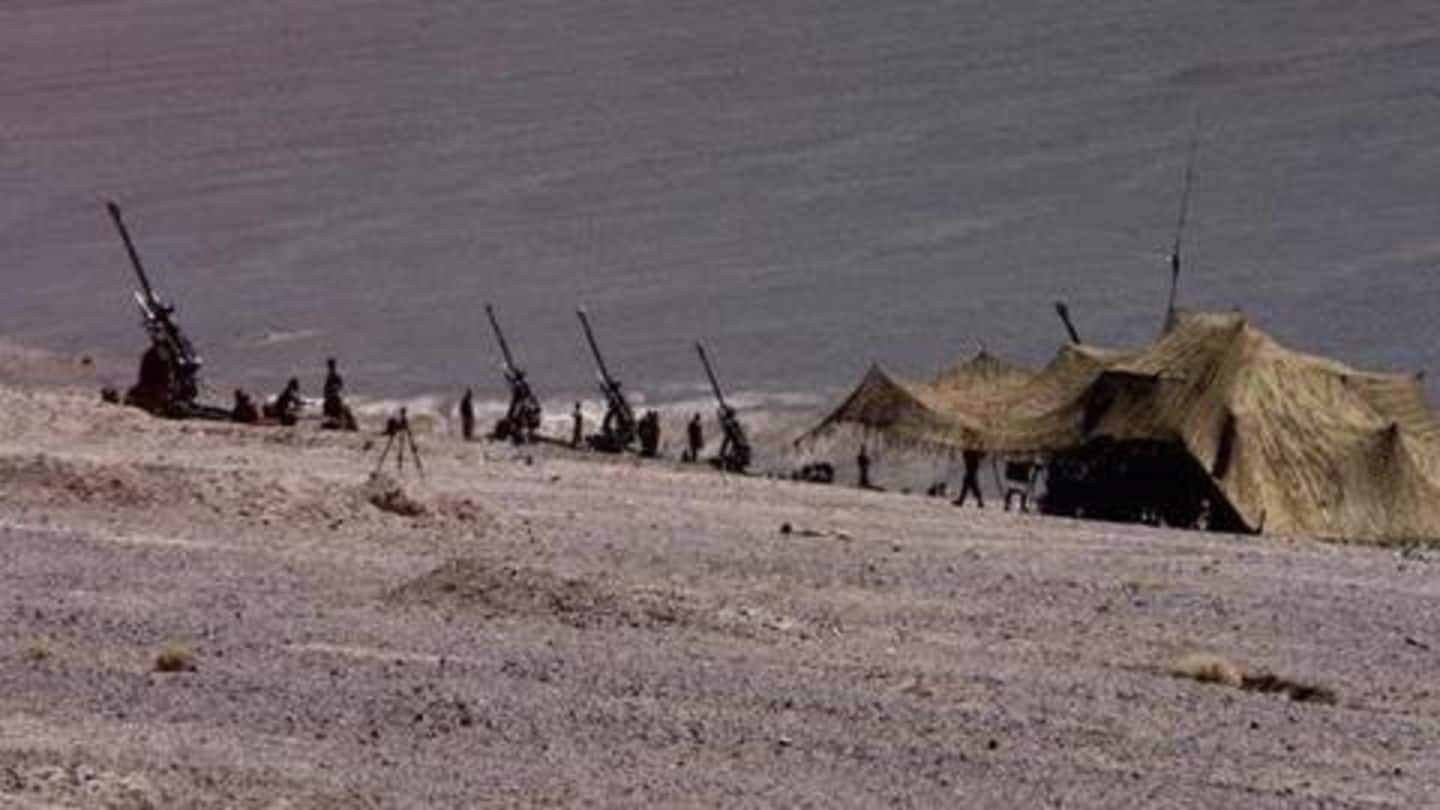 Two years ago, another stand-off happened between both troops Two years ago, another stand-off happened between both troops