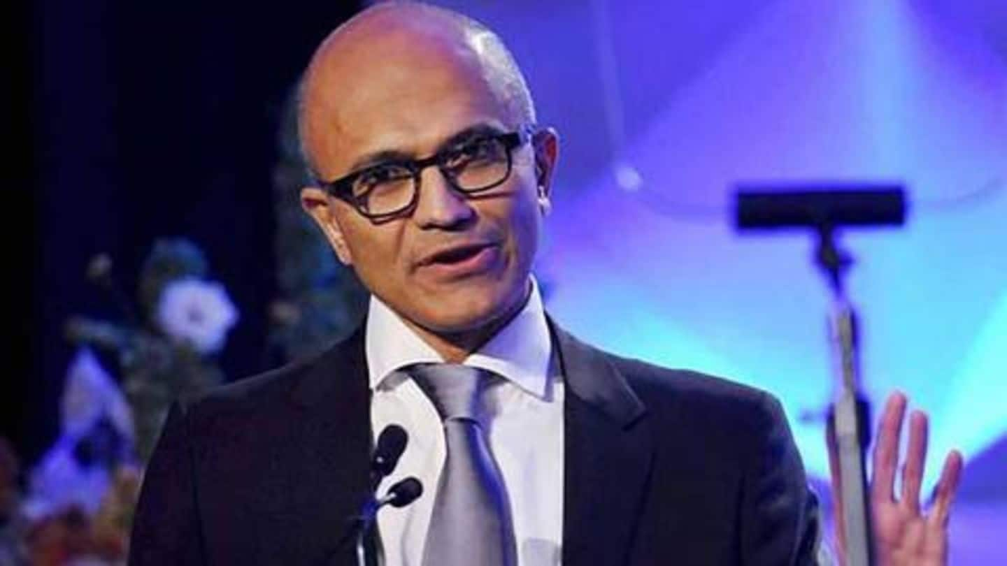 It's just bad: Microsoft CEO Satya Nadella speaks on CAA