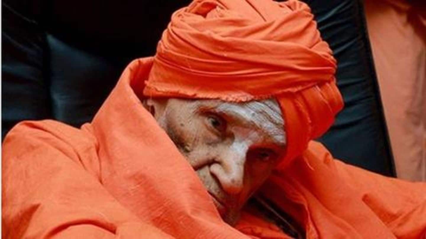 Seer Shivakumara Swami, head of Lingayat mutt, dies at 111