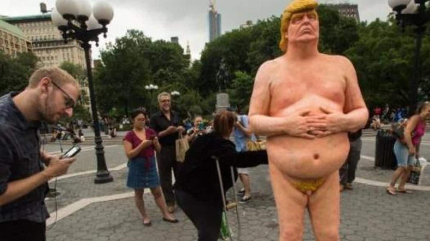 Trump's naked statue auctioned for a whopping $28,000