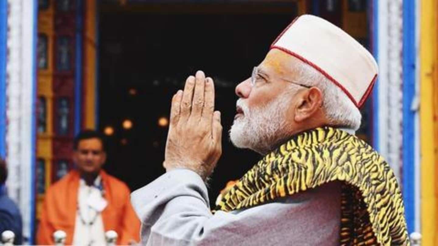 PM Modi's love for camera reached new heights, literally PM Modi's love for camera reached new heights, literally