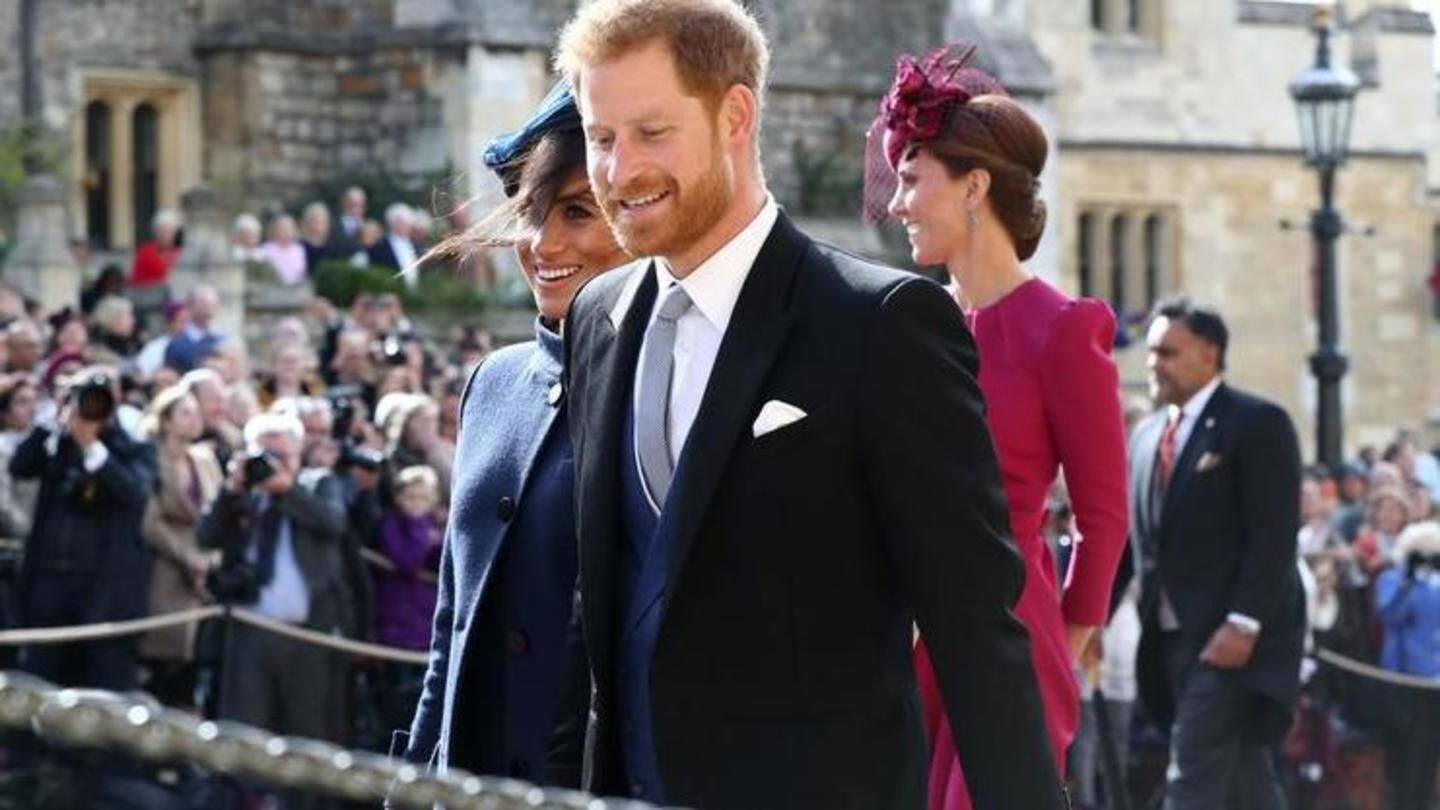 Meghan and Harry made a classy entry at Eugenie's wedding Meghan and Harry made a classy entry at Eugenie's wedding
