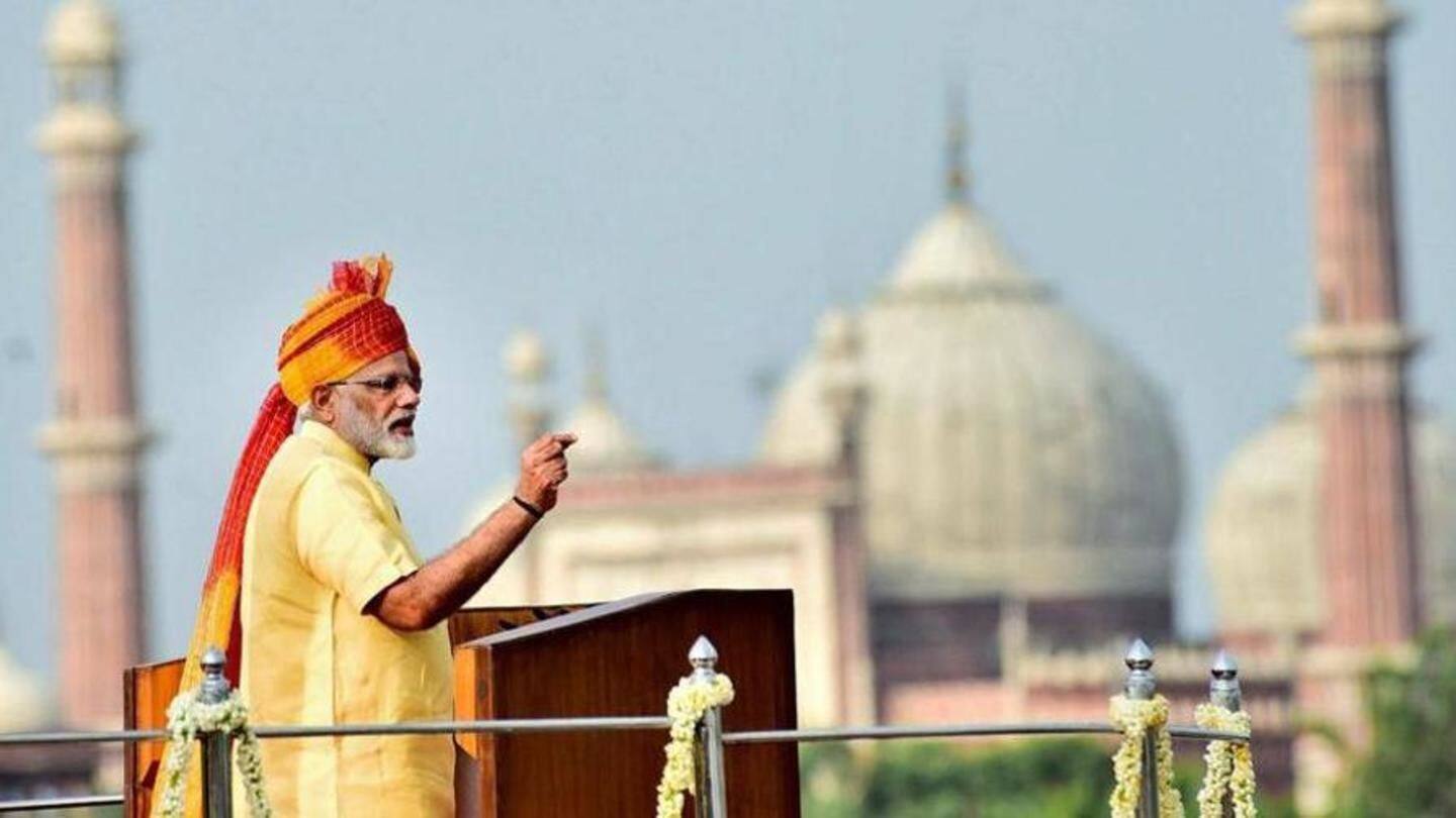 You can give suggestions to Modi for his I-Day speech