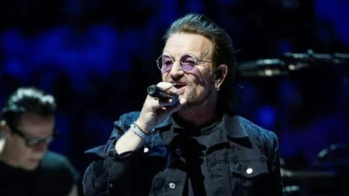 After losing voice mid-concert, U2's singer Bono promises he'll return