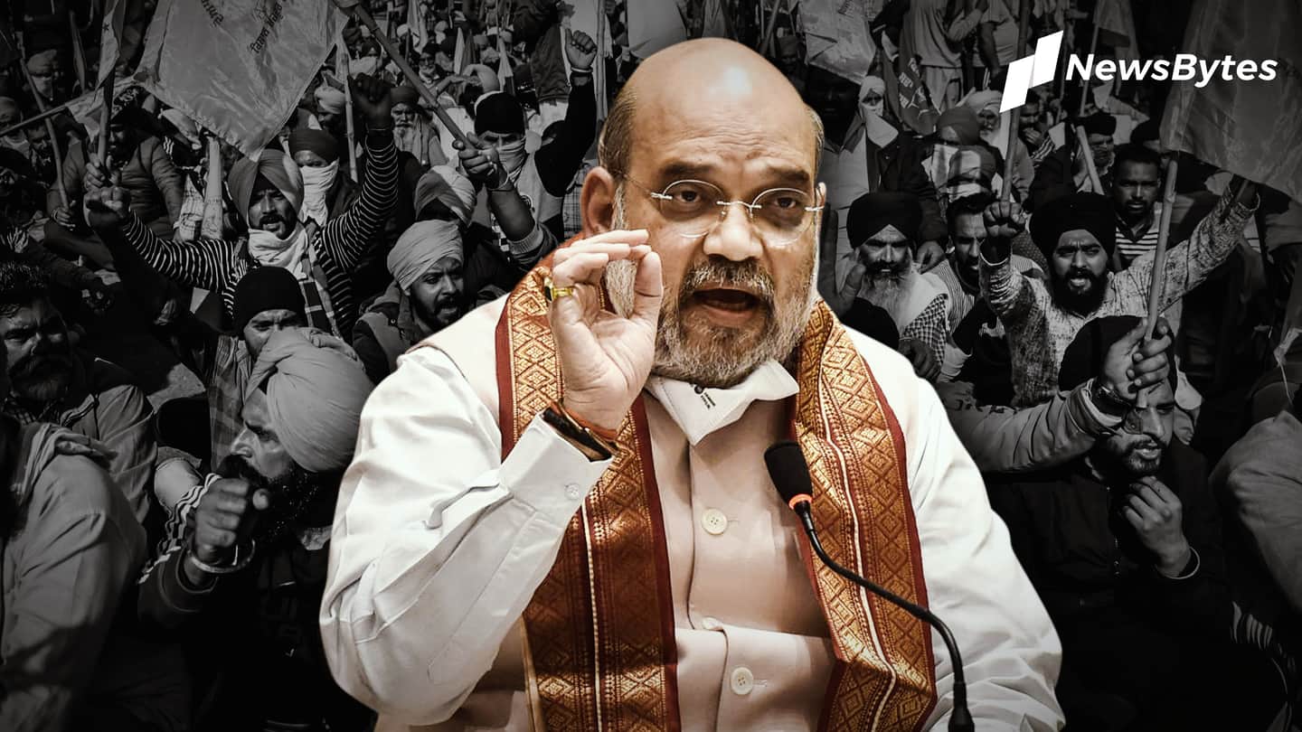 Amit Shah intervenes, invites protesting farmers for meeting today