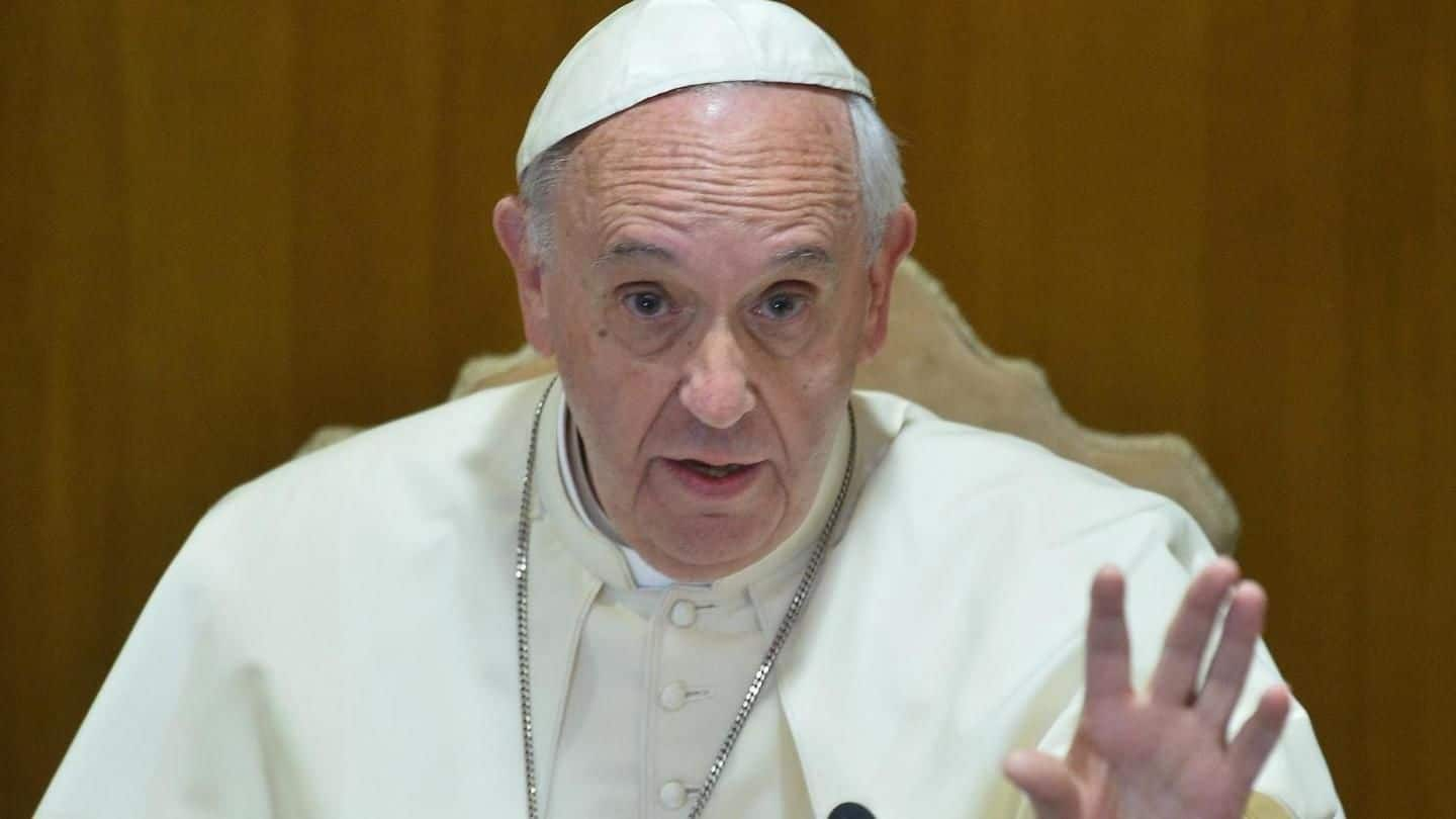 Pope Francis compares abortion to the Nazis' 'purity' obsession