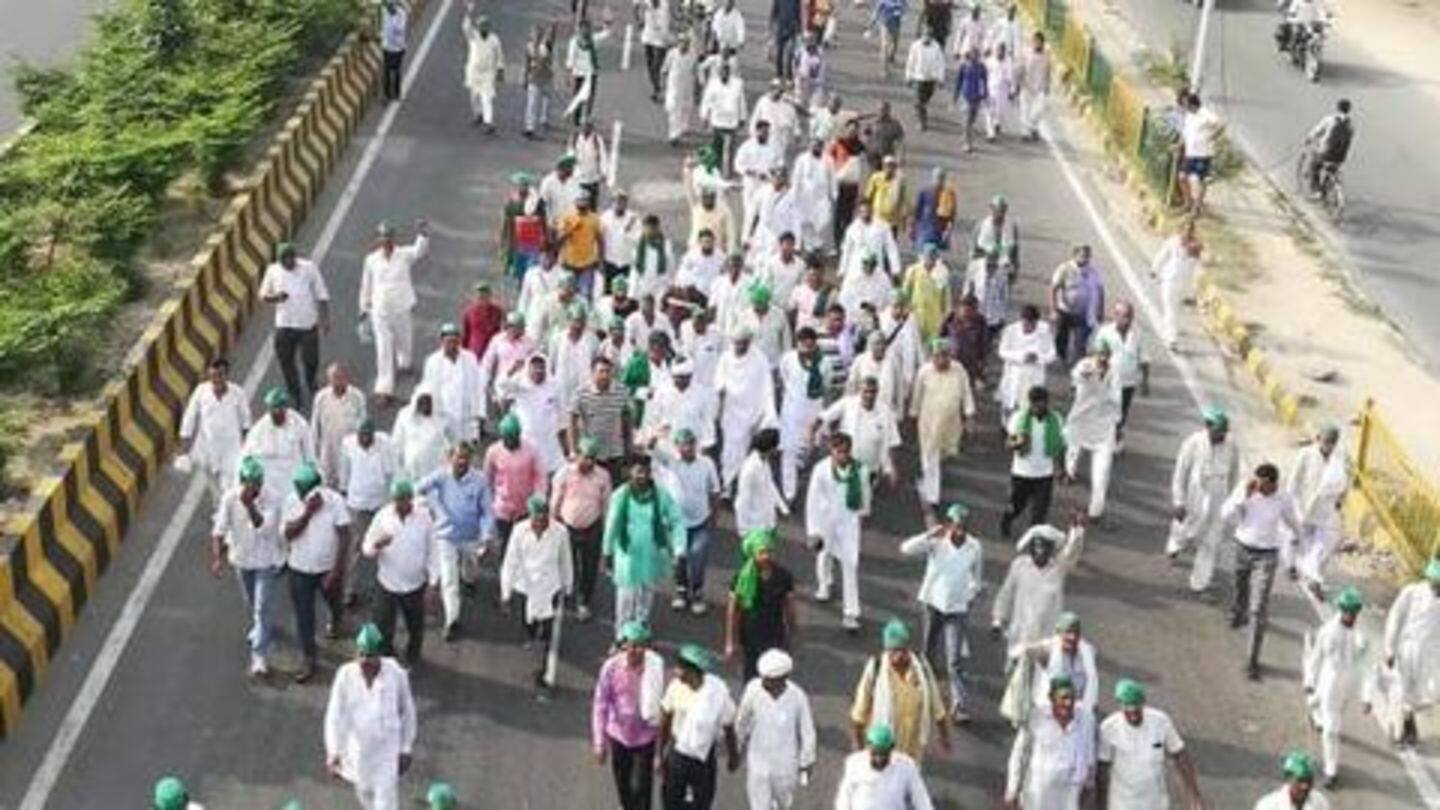 "Farmers are suffering but government is sleeping" "Farmers are suffering but government is sleeping"