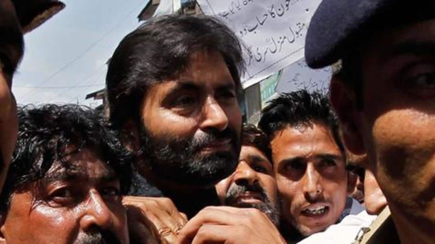 Crackdown on separatists continue as Yasin Malik, Jamaat leaders, detained