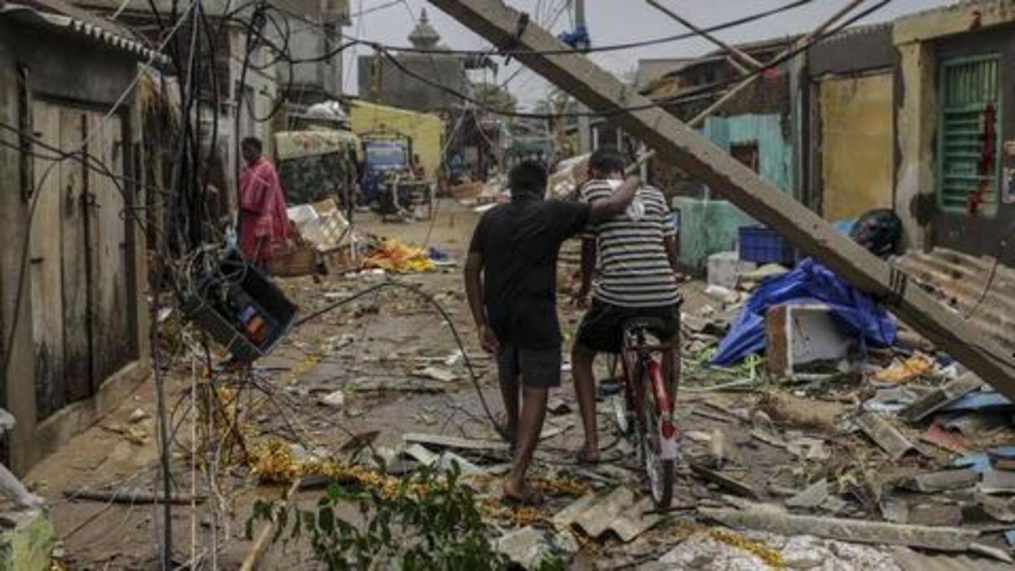 Cyclone Fani: Living without electricity, residents protest on streets