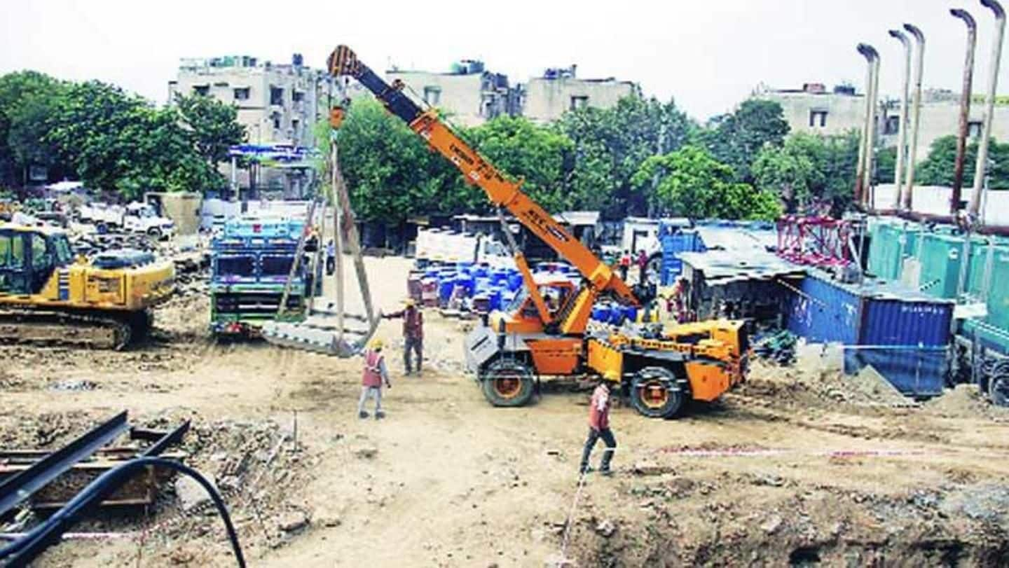 Delhi Metro construction to be halted for the first time