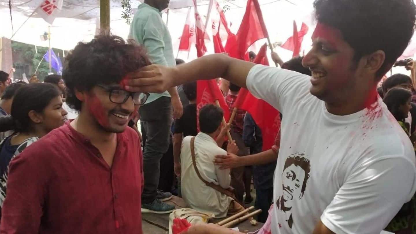 JNUSU Elections: United-Left sweeps all four seats, ABVP comes second