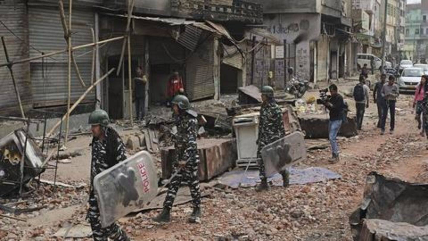 Northeast Delhi burnt after CAA protest turned violent Northeast Delhi burnt after CAA protest turned violent