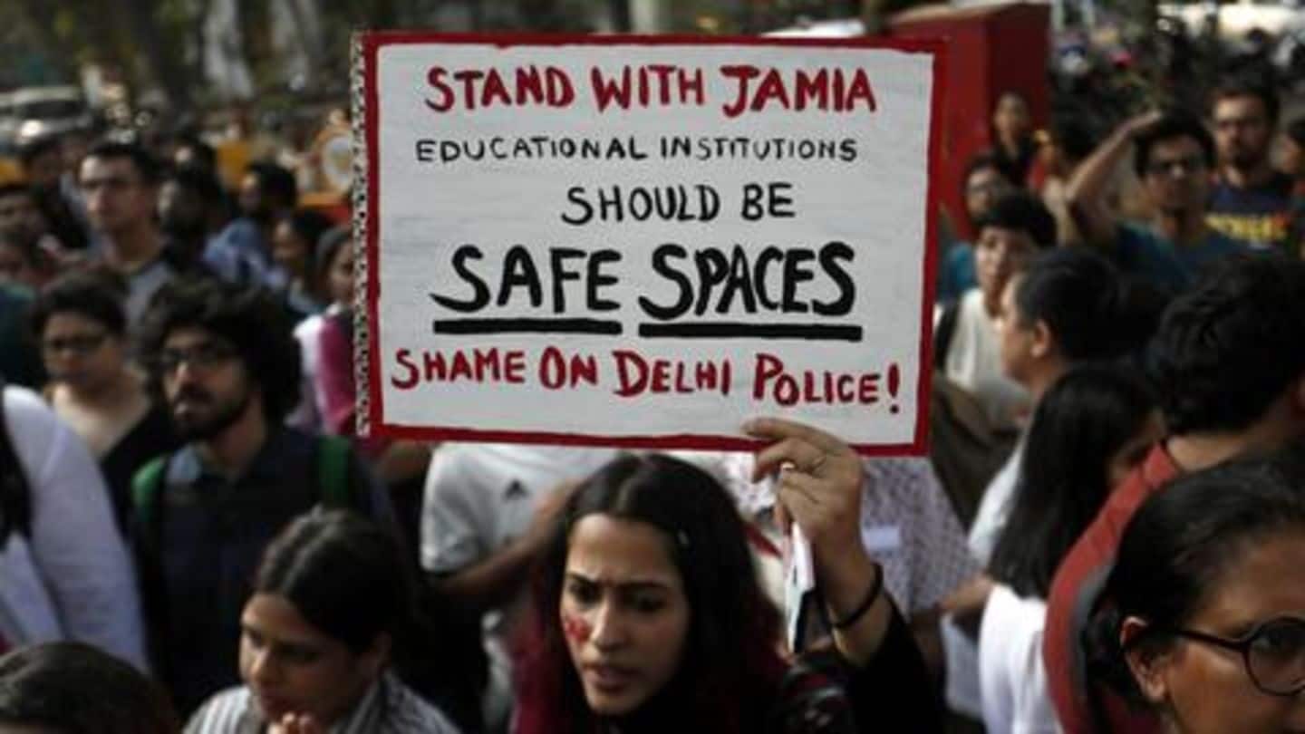 Footage shows cops beating Jamia students, but leaves questions unanswered