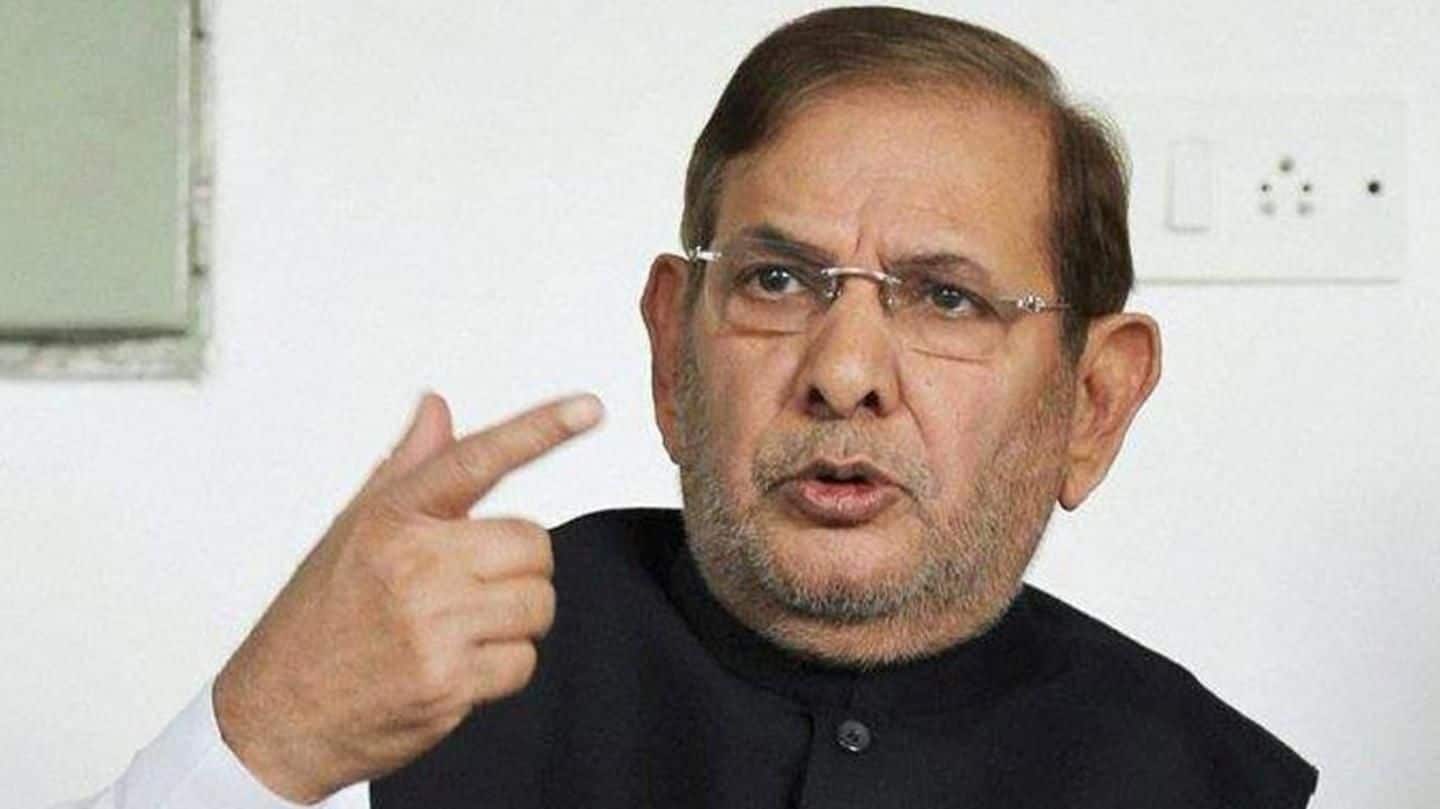Salary stopped, stay at official-residence allowed for 'rebel' Sharad Yadav