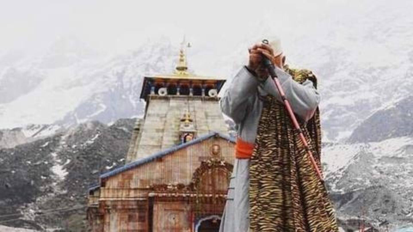 PM Modi chose 'solitude' after weeks of campaigning PM Modi chose 'solitude' after weeks of campaigning
