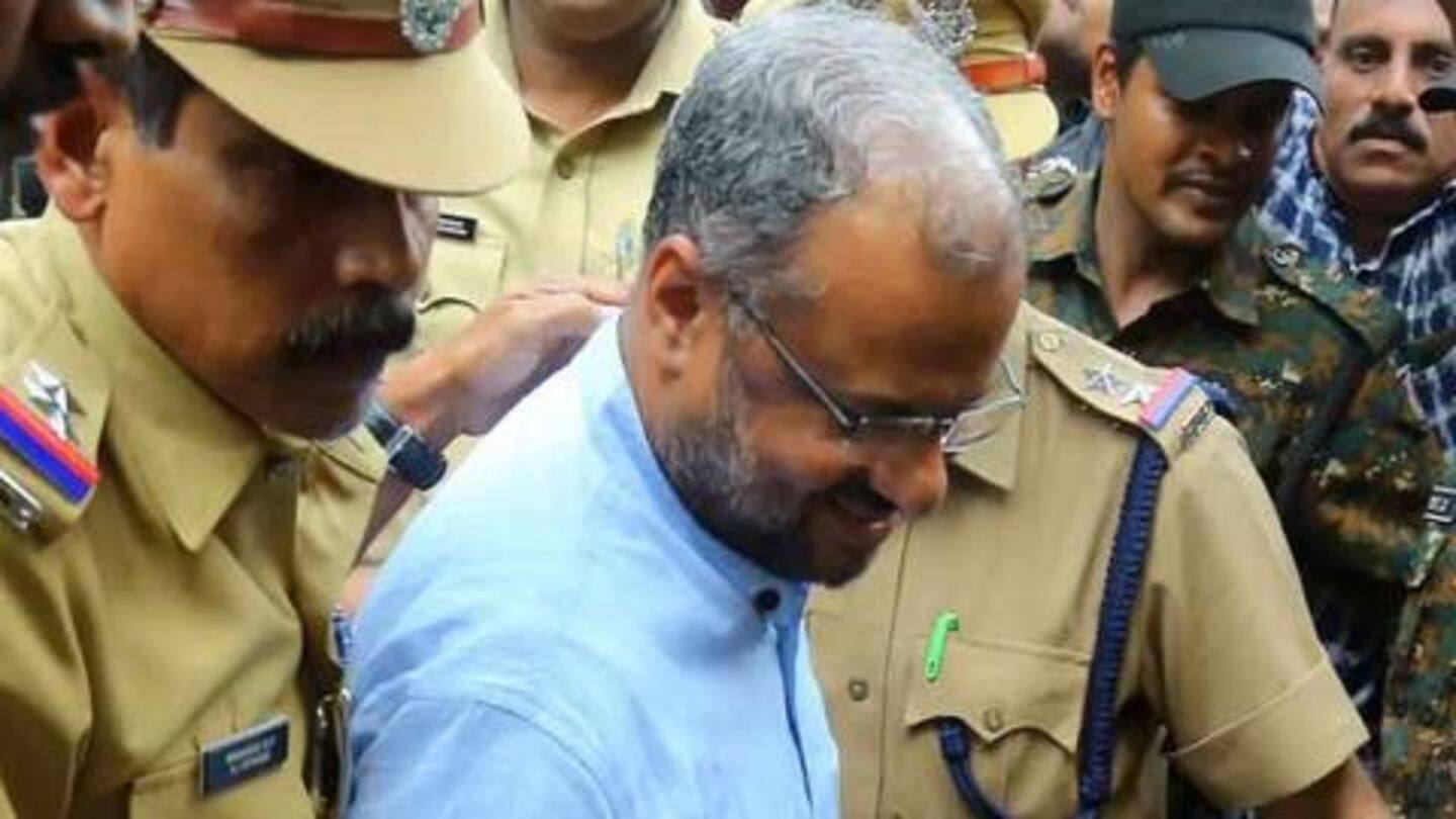 At the end of "inquiry", Mulakkal kissed the nun At the end of "inquiry", Mulakkal kissed the nun
