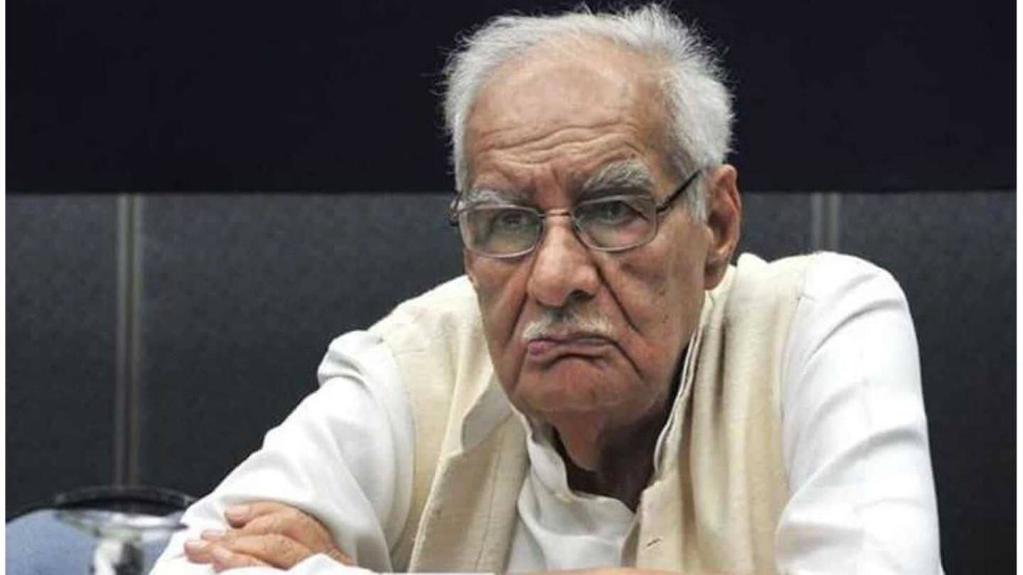 Veteran journalist Kuldip Nayar dies at 95, Modi expresses condolence