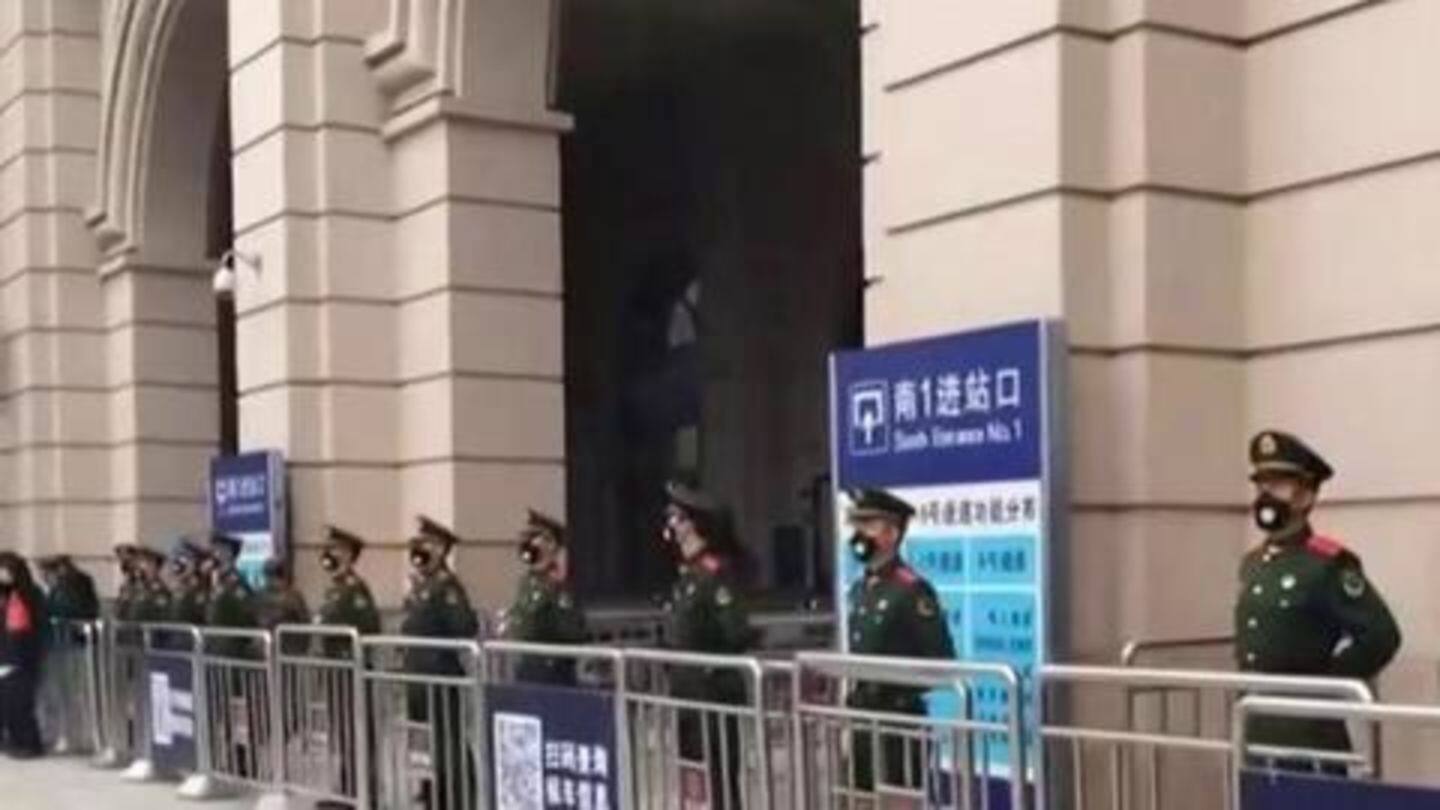 Including Wuhan, five cities have been put under lockdown Including Wuhan, five cities have been put under lockdown