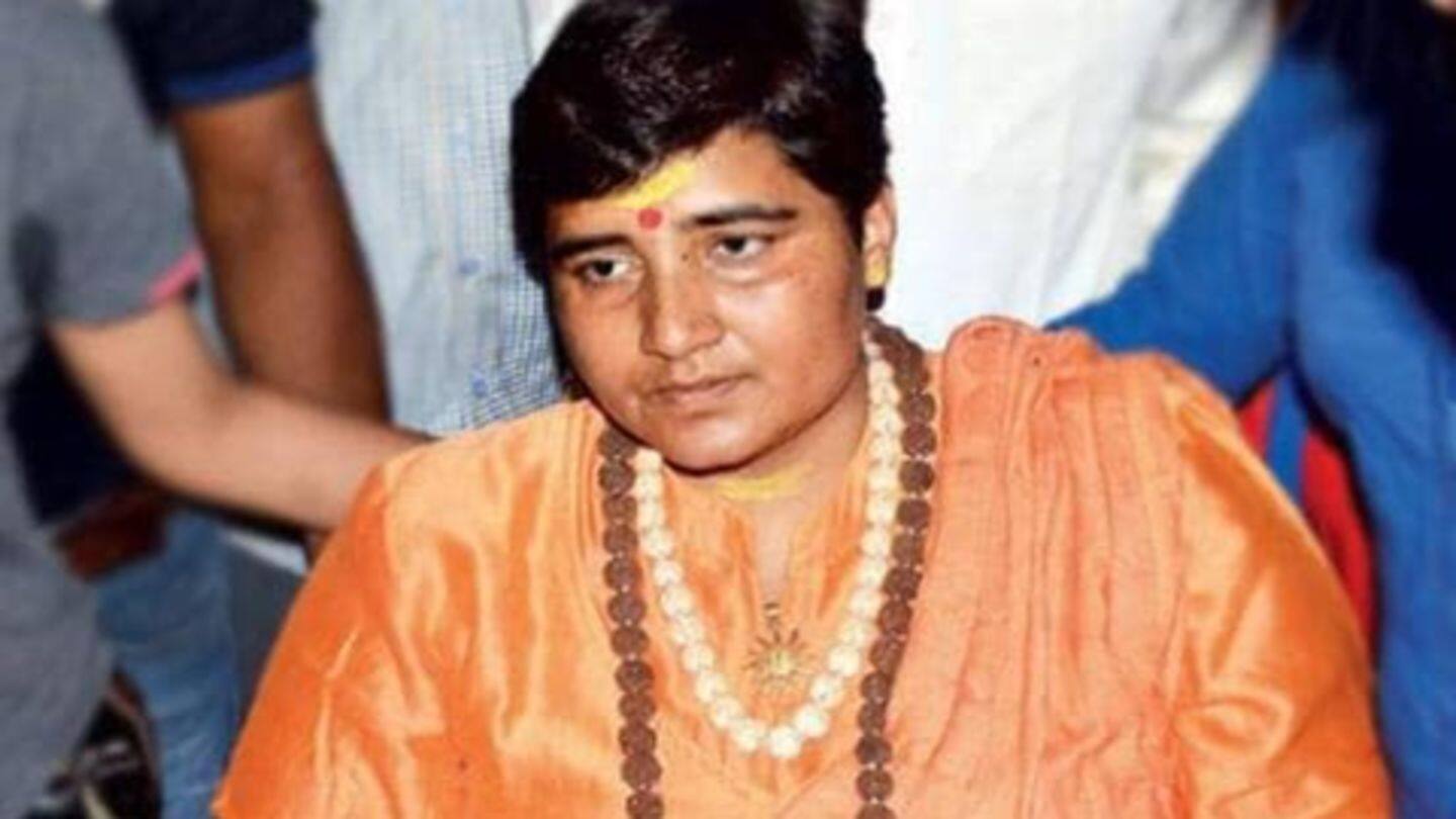 Hemant Karkare died due to his 'Karma', says Pragya Thakur