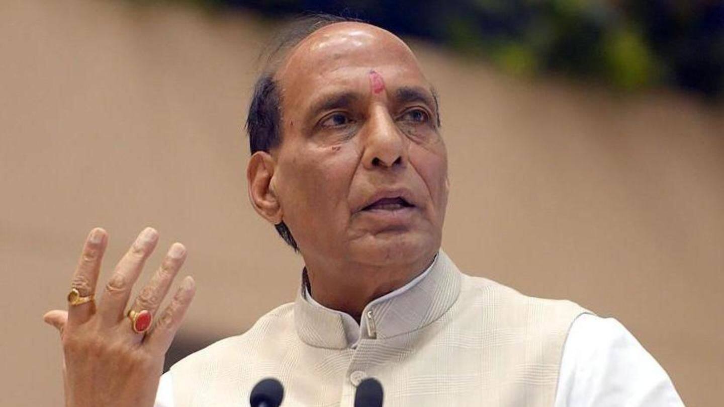 As video gets outrage, Rajnath Singh intervenes As video gets outrage, Rajnath Singh intervenes
