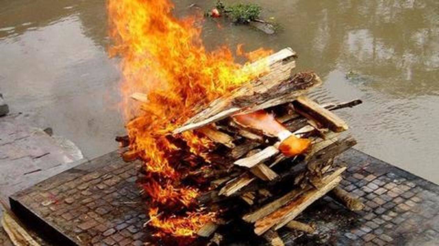 Cremation using wood has been allowed Cremation using wood has been allowed