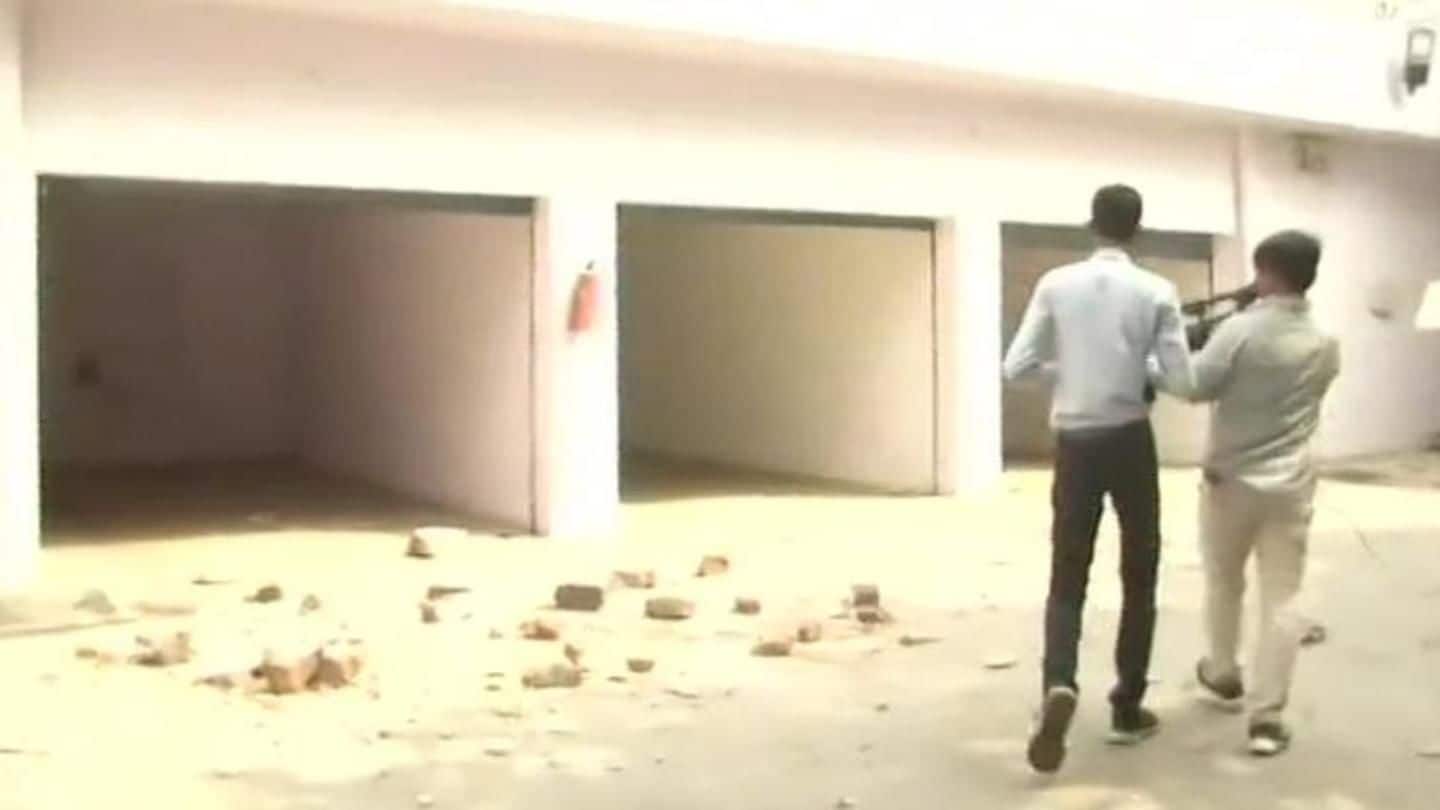 After much pressure, Akhilesh Yadav leaves behind vandalized official bungalow