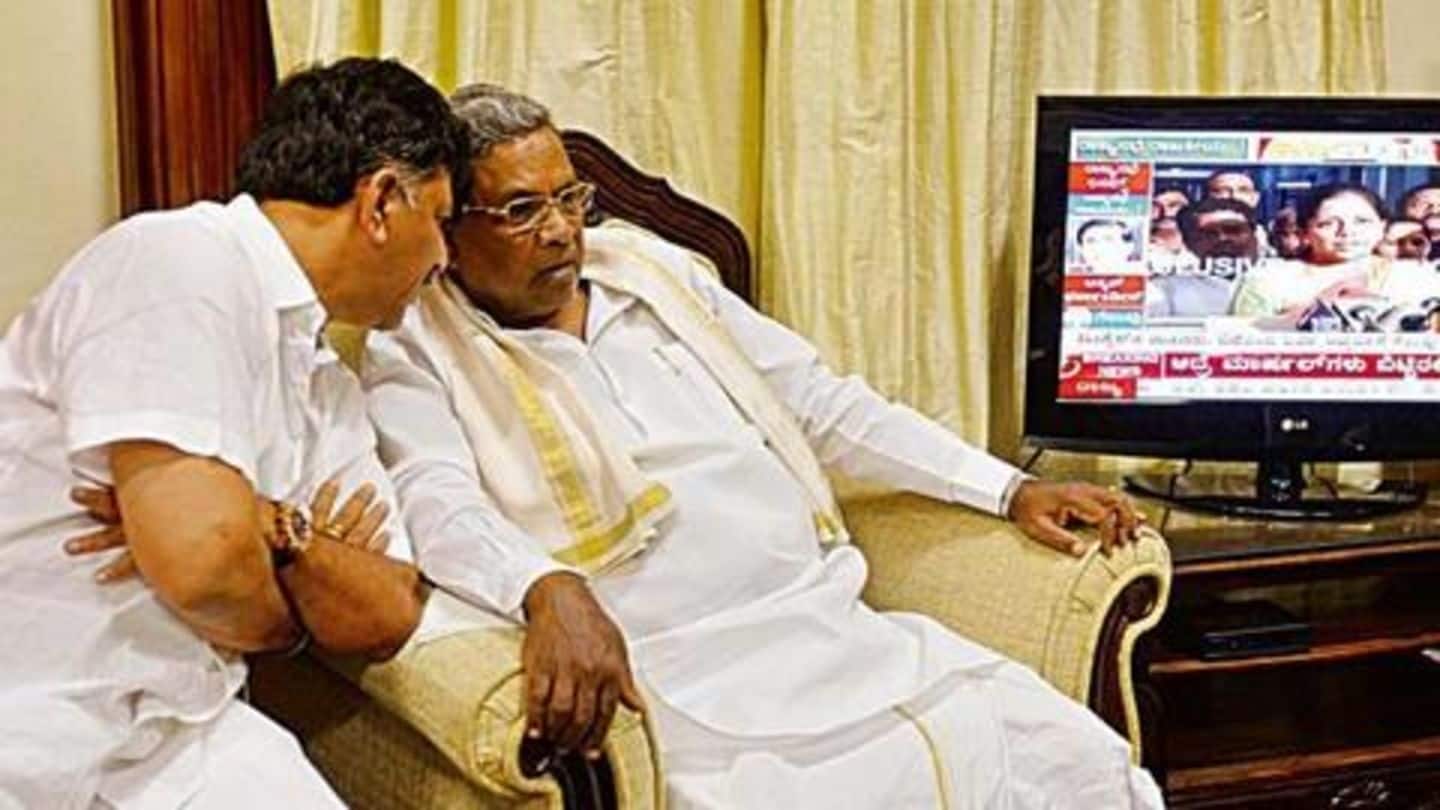 Meanwhile, Siddaramaiah said Shivakumar is a "victim of vindictive politics" Meanwhile, Siddaramaiah said Shivakumar is a "victim of vindictive politics"