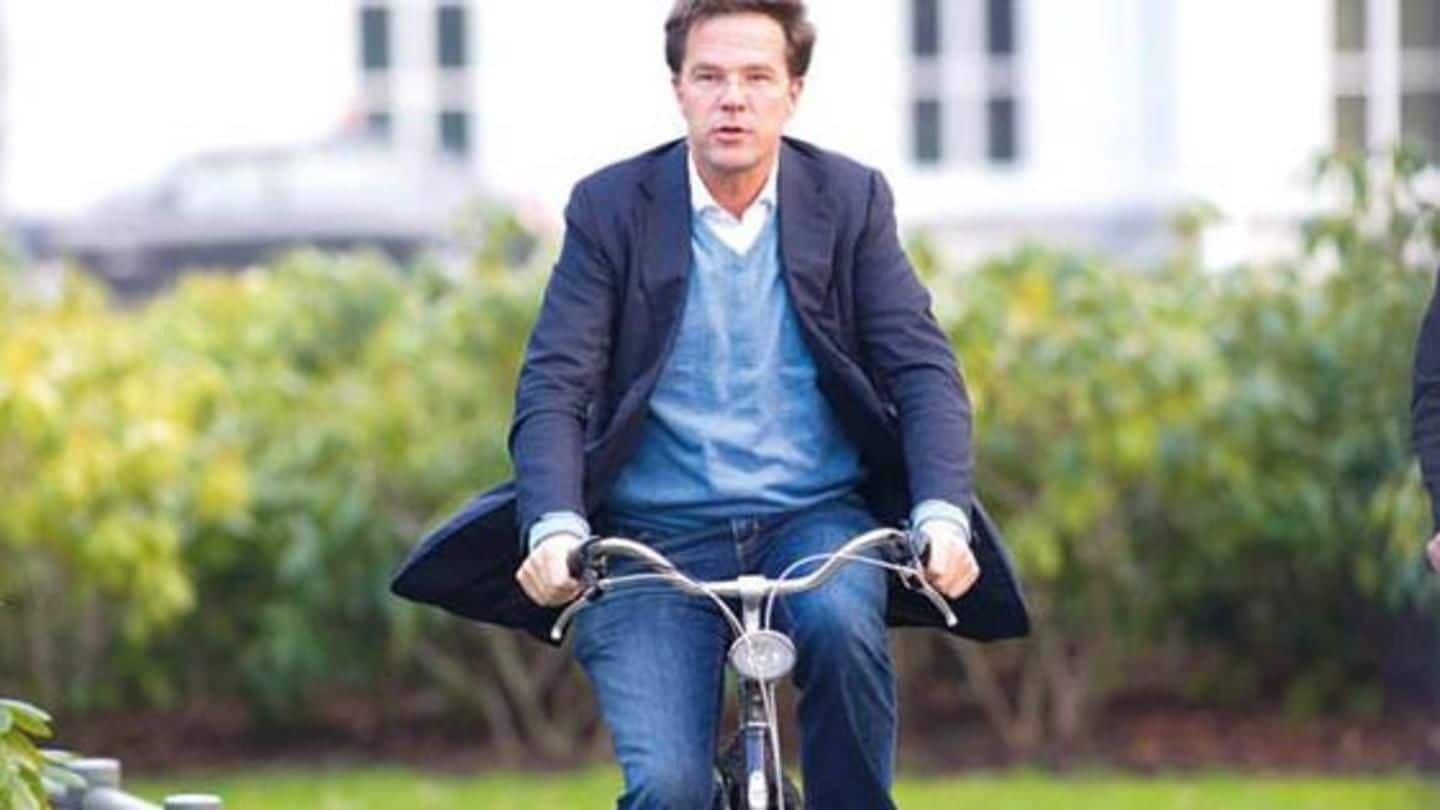 Are you wondering why Rutte isn't wearing helmet? Here's why Are you wondering why Rutte isn't wearing helmet? Here's why