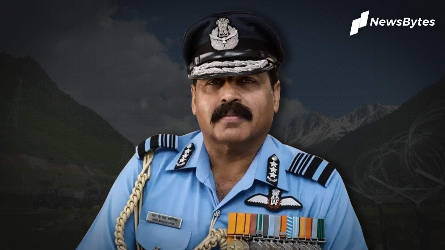 Prepared for airstrike against China: IAF Chief amid LAC tensions