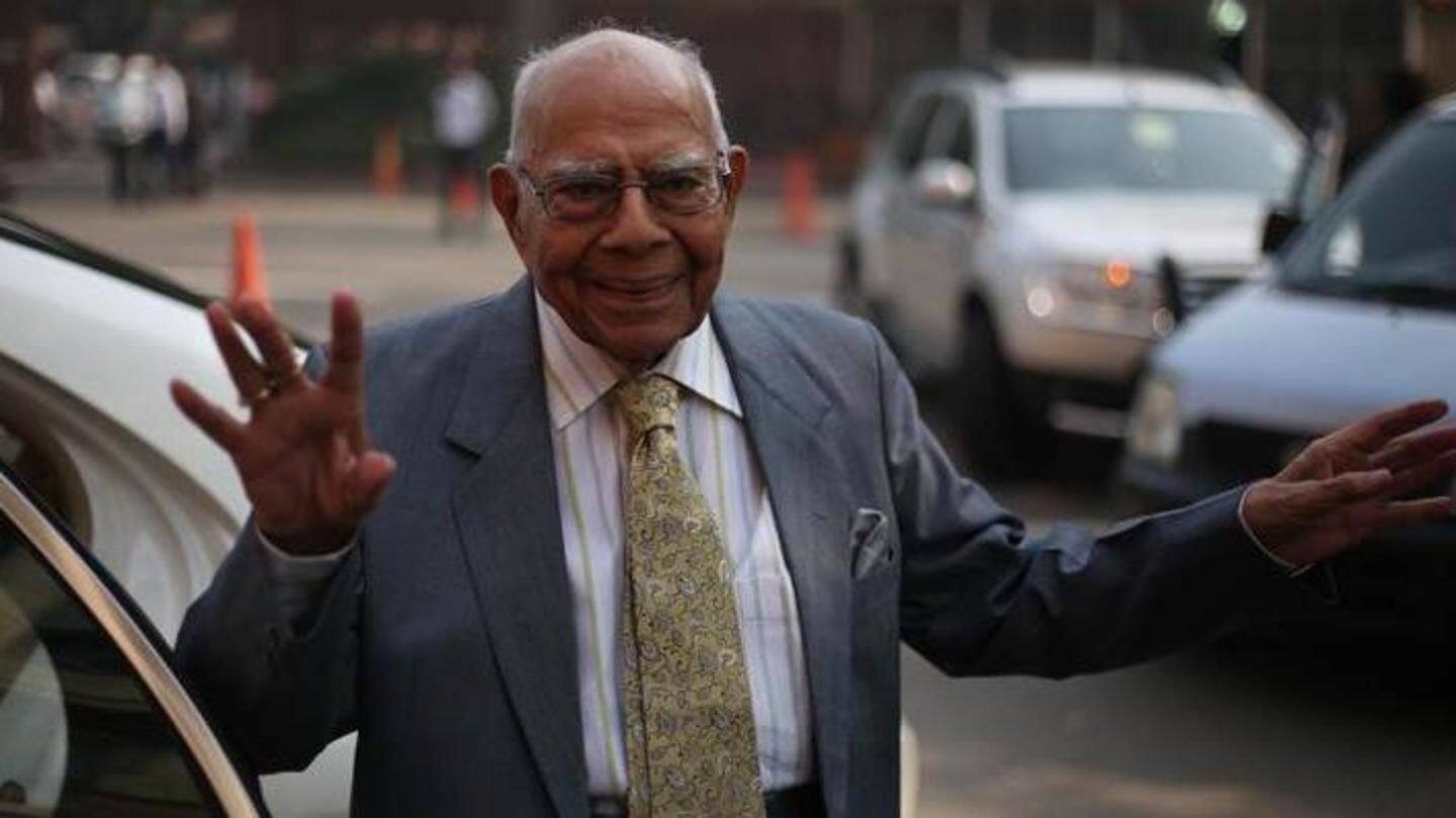 Now, Ram Jethmalani approaches SC against Karnataka's Governor decision