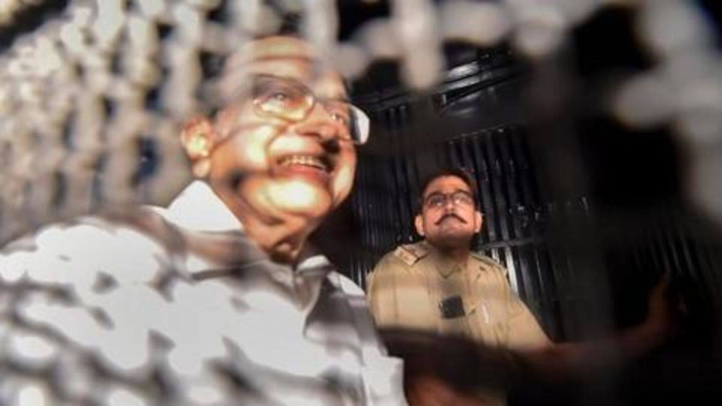 Last week, court sent the Congress stalwart to Tihar jail Last week, court sent the Congress stalwart to Tihar jail