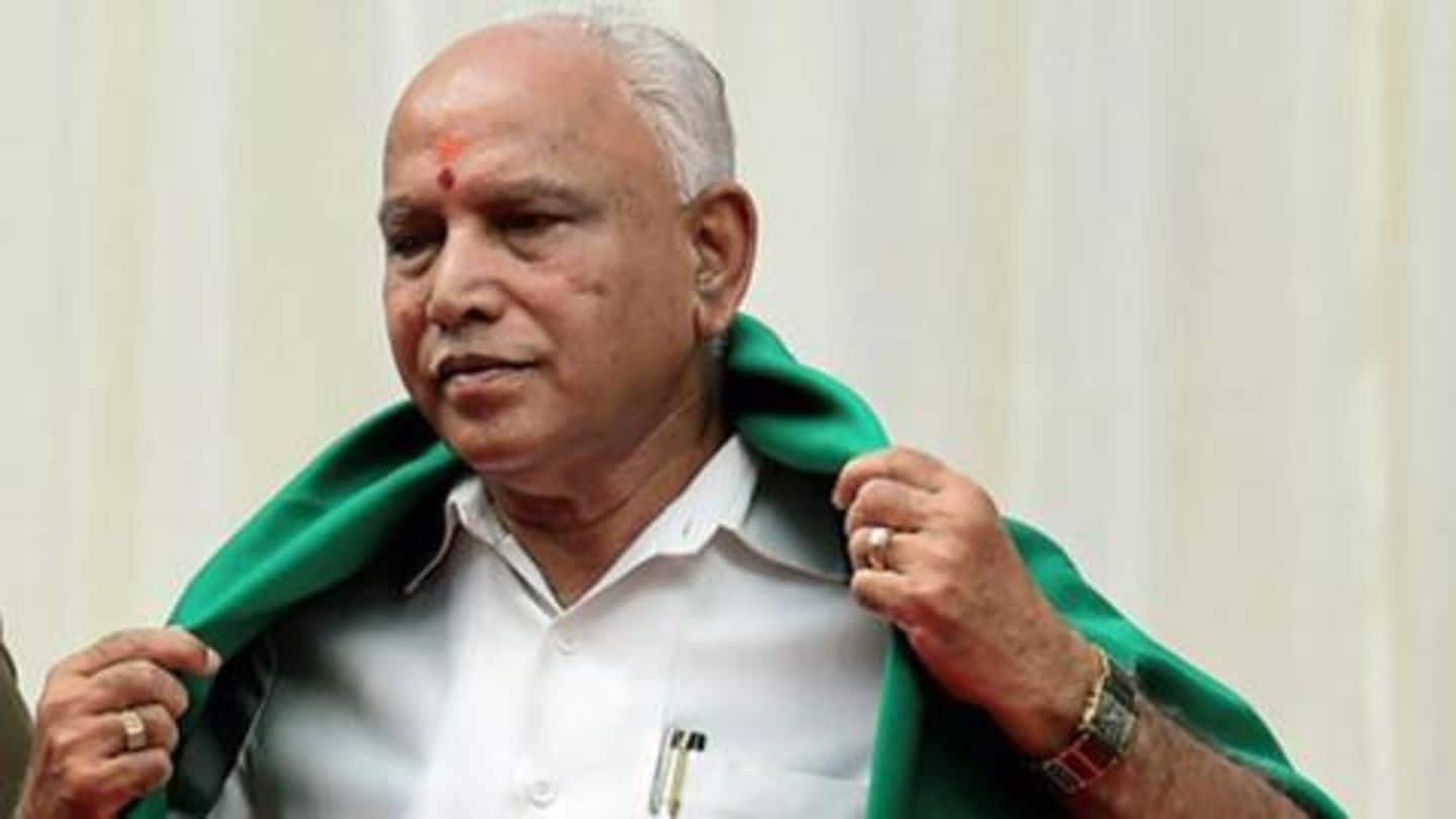 BJP's Yediyurappa takes oath as Karnataka's CM for fourth time