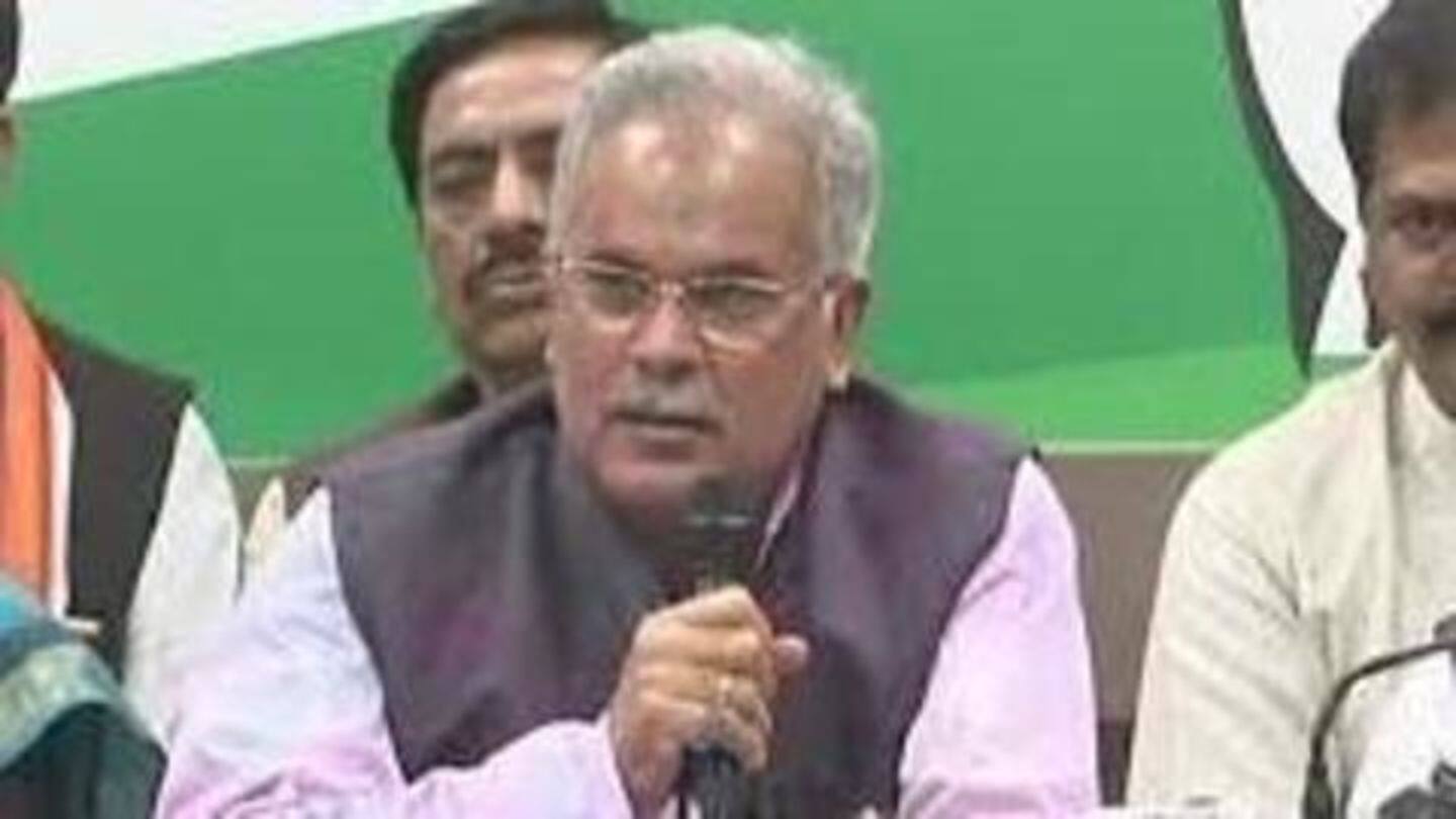 Baghel led Congress to victory in Maoist-affected state Baghel led Congress to victory in Maoist-affected state