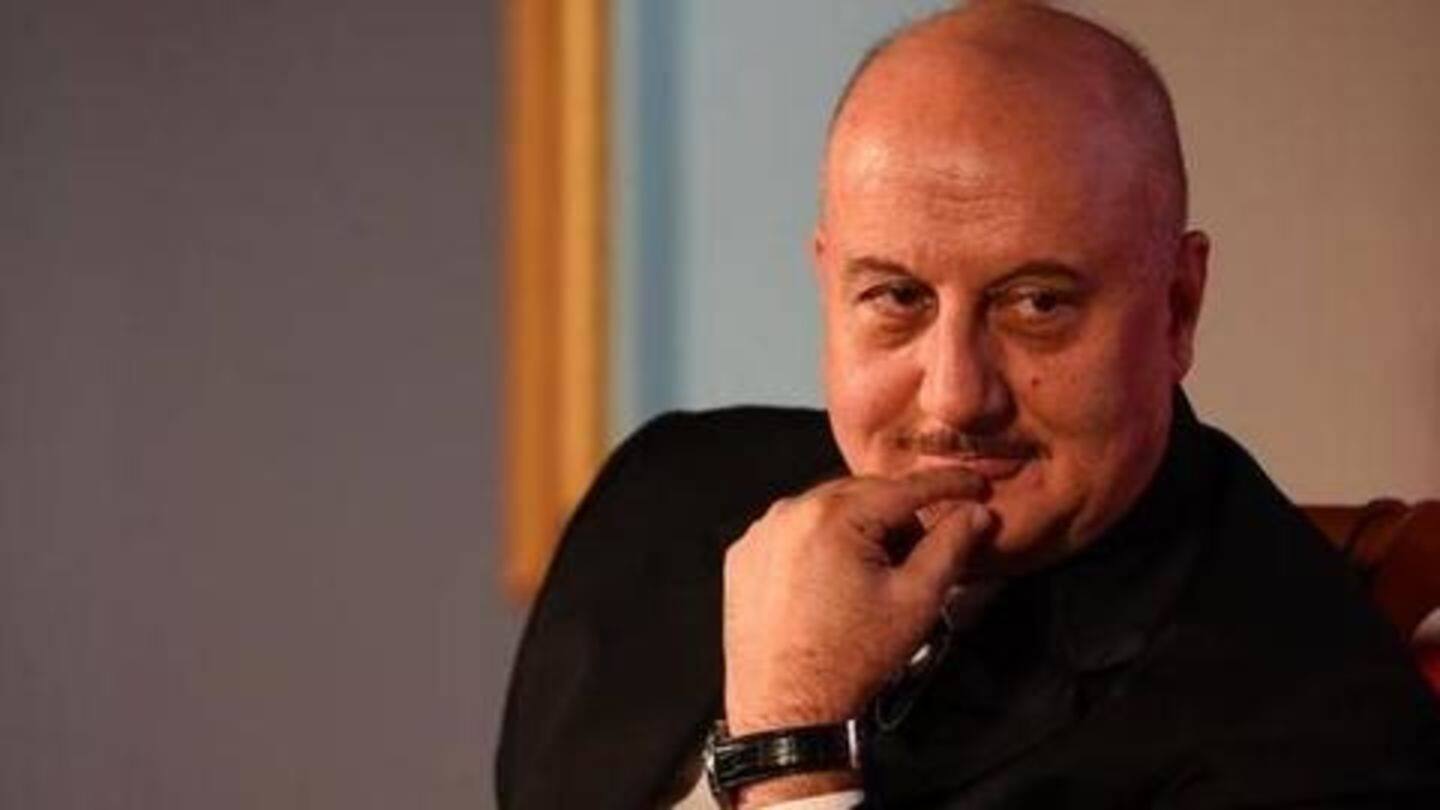 Citing 'busy schedule', Anupam Kher resigns as FTII Chairman