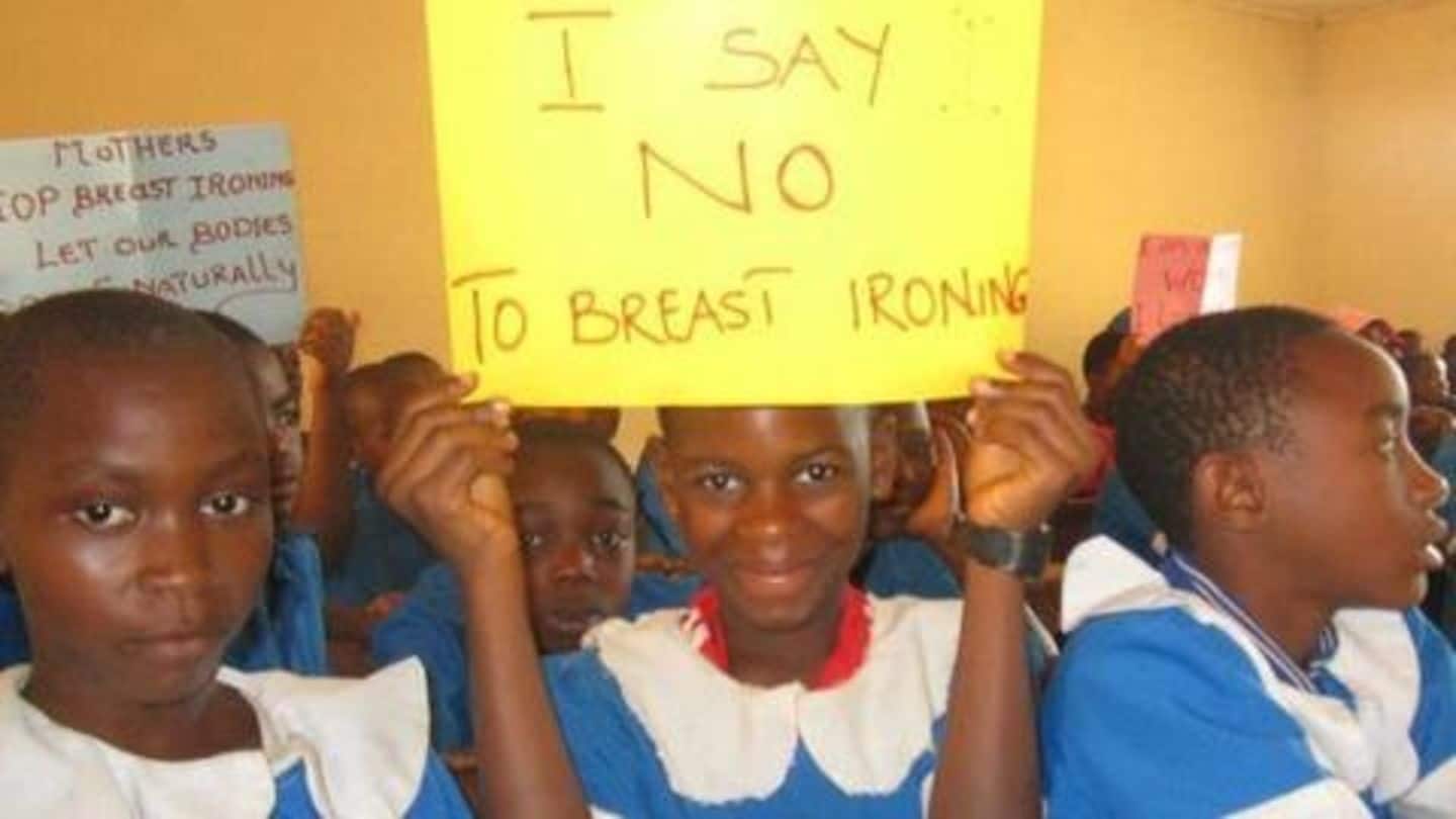 UK: Dozens of girls subjected to breast ironing. But why?