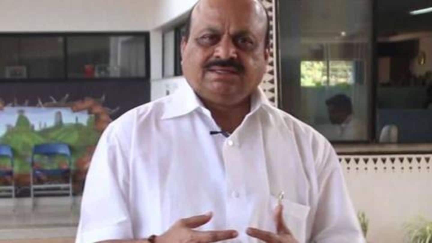 Basavaraj Bommai was given the Home Ministry Basavaraj Bommai was given the Home Ministry