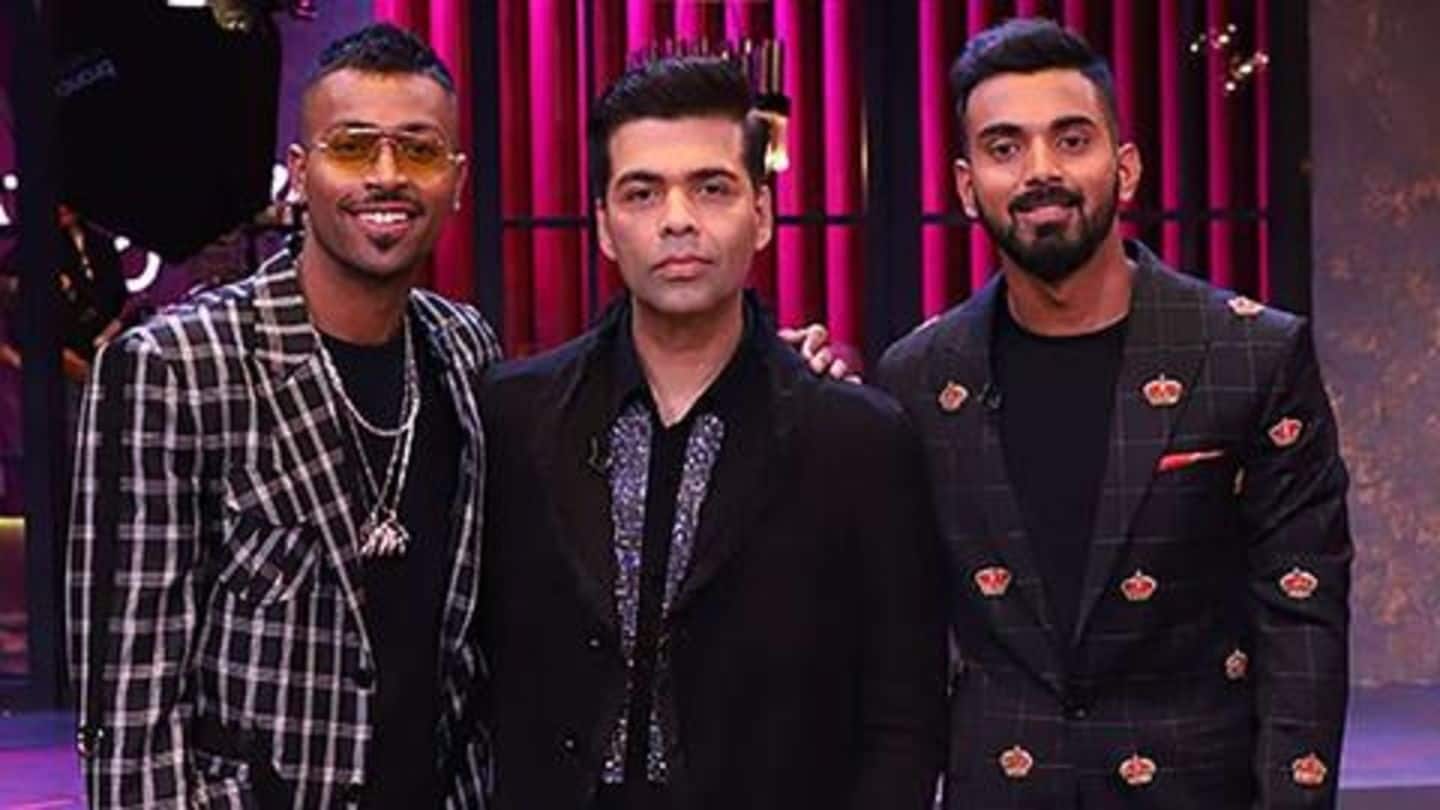 Pandya made nonsensical remarks, KJo laughed. That's a problem!