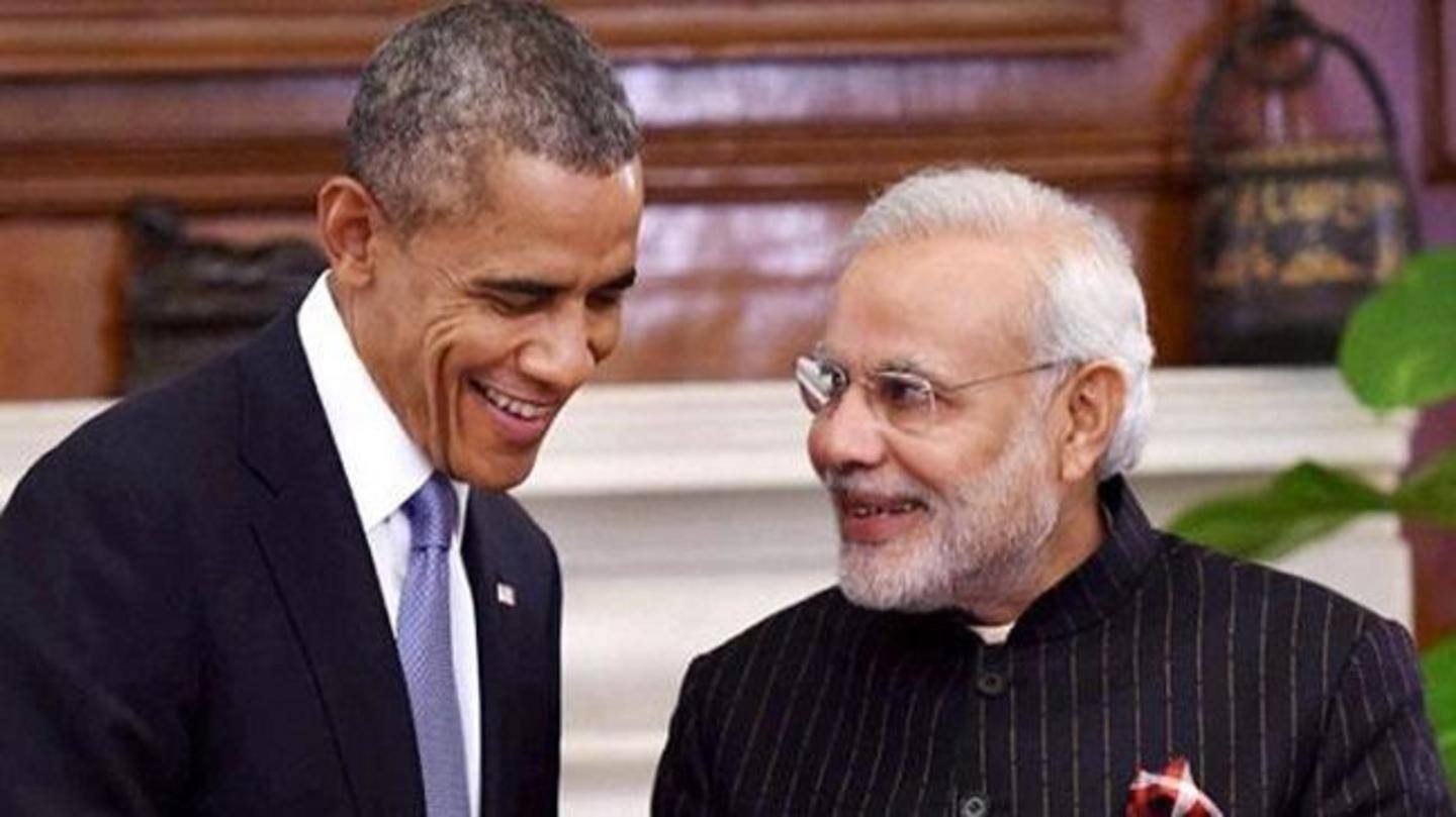 It's unclear if Obama wrote about PM Modi as well It's unclear if Obama wrote about PM Modi as well
