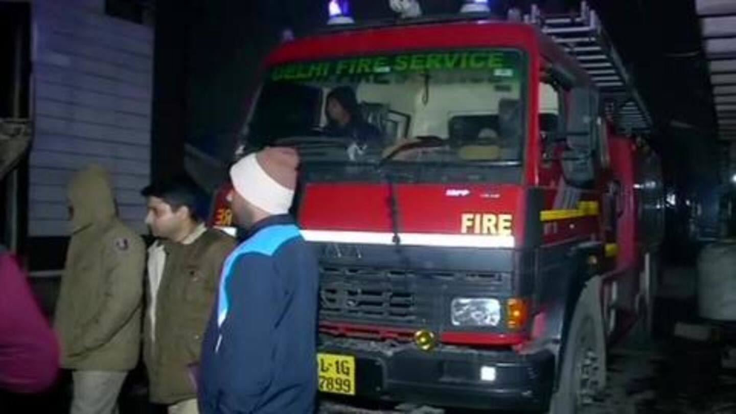 Delhi: 9 dead after fire breaks out at cloth warehouse