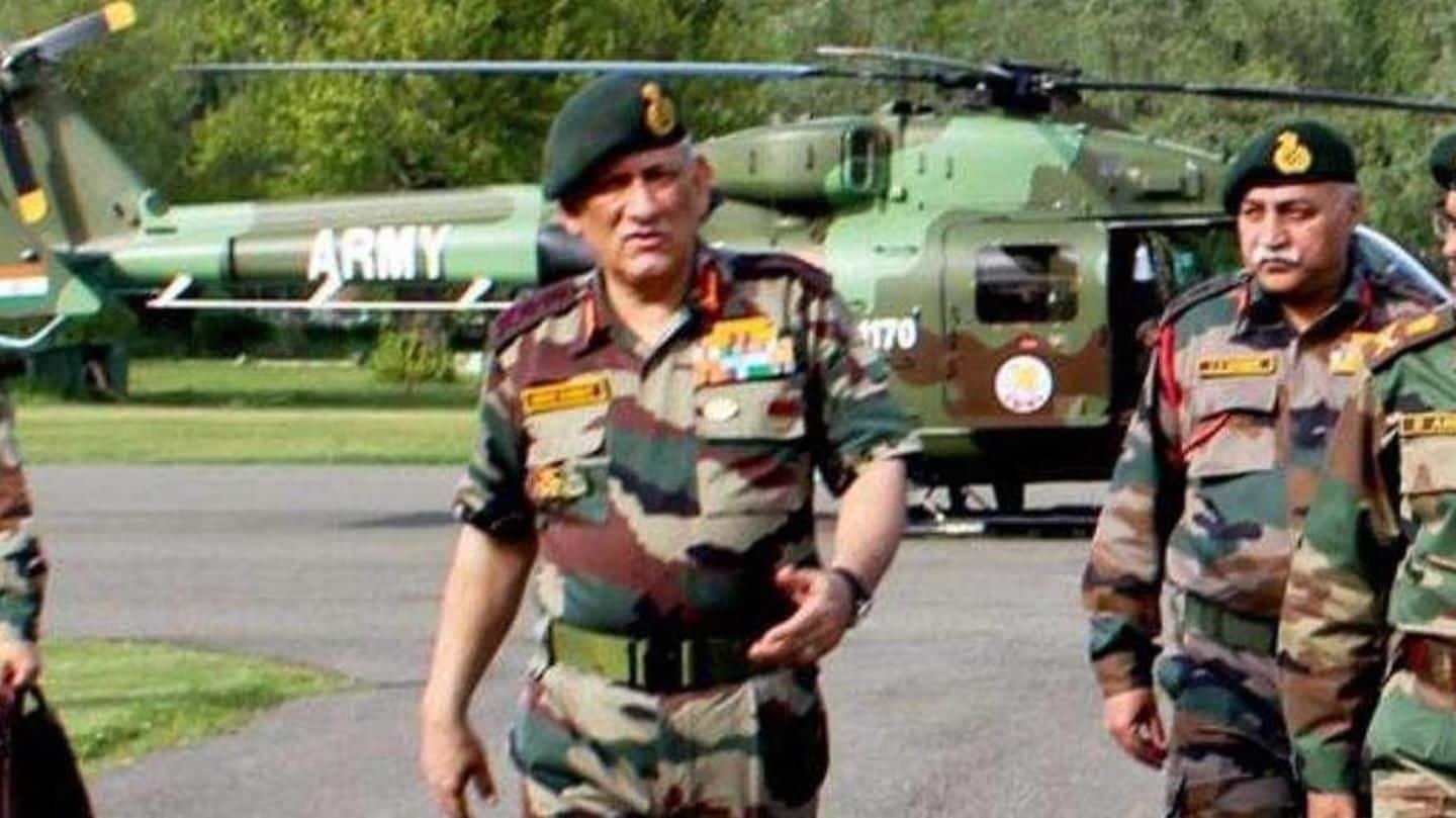 Bipin Rawat had promised strict action against Gogoi Bipin Rawat had promised strict action against Gogoi