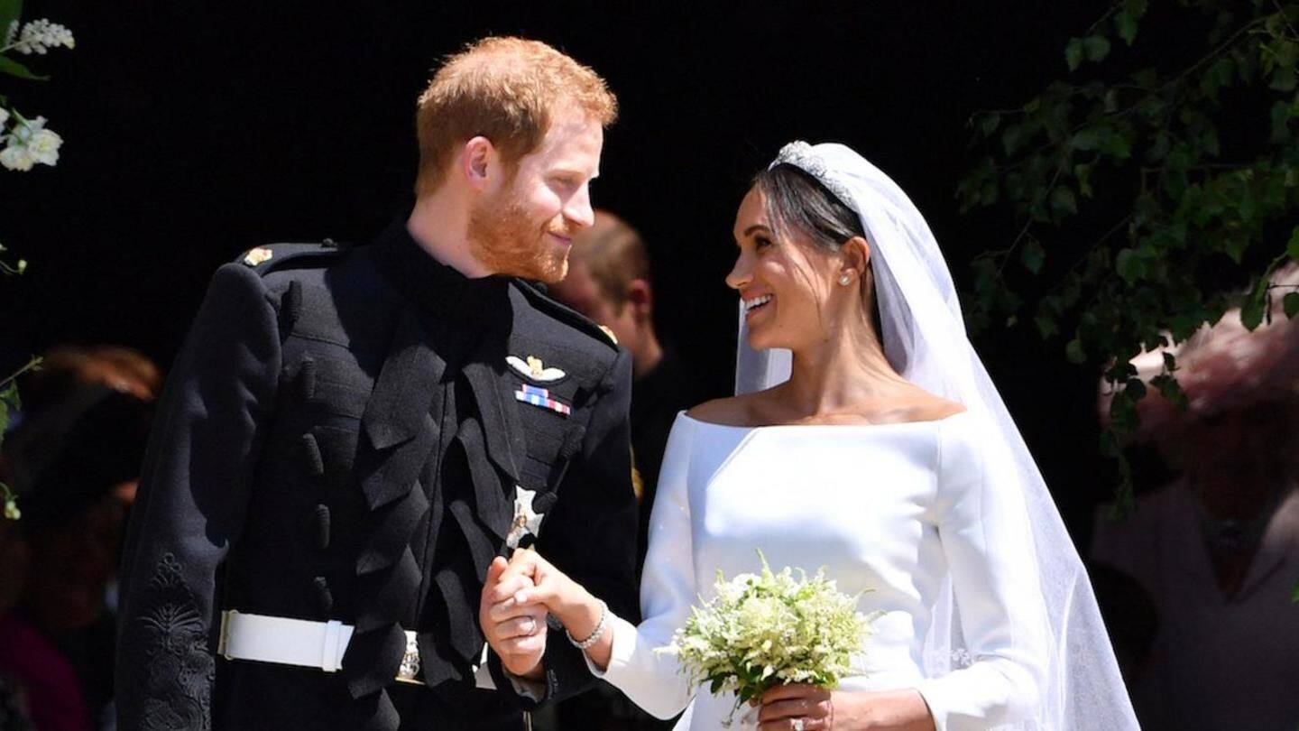 Love birds Harry and Meghan got married in May 2018 Love birds Harry and Meghan got married in May 2018