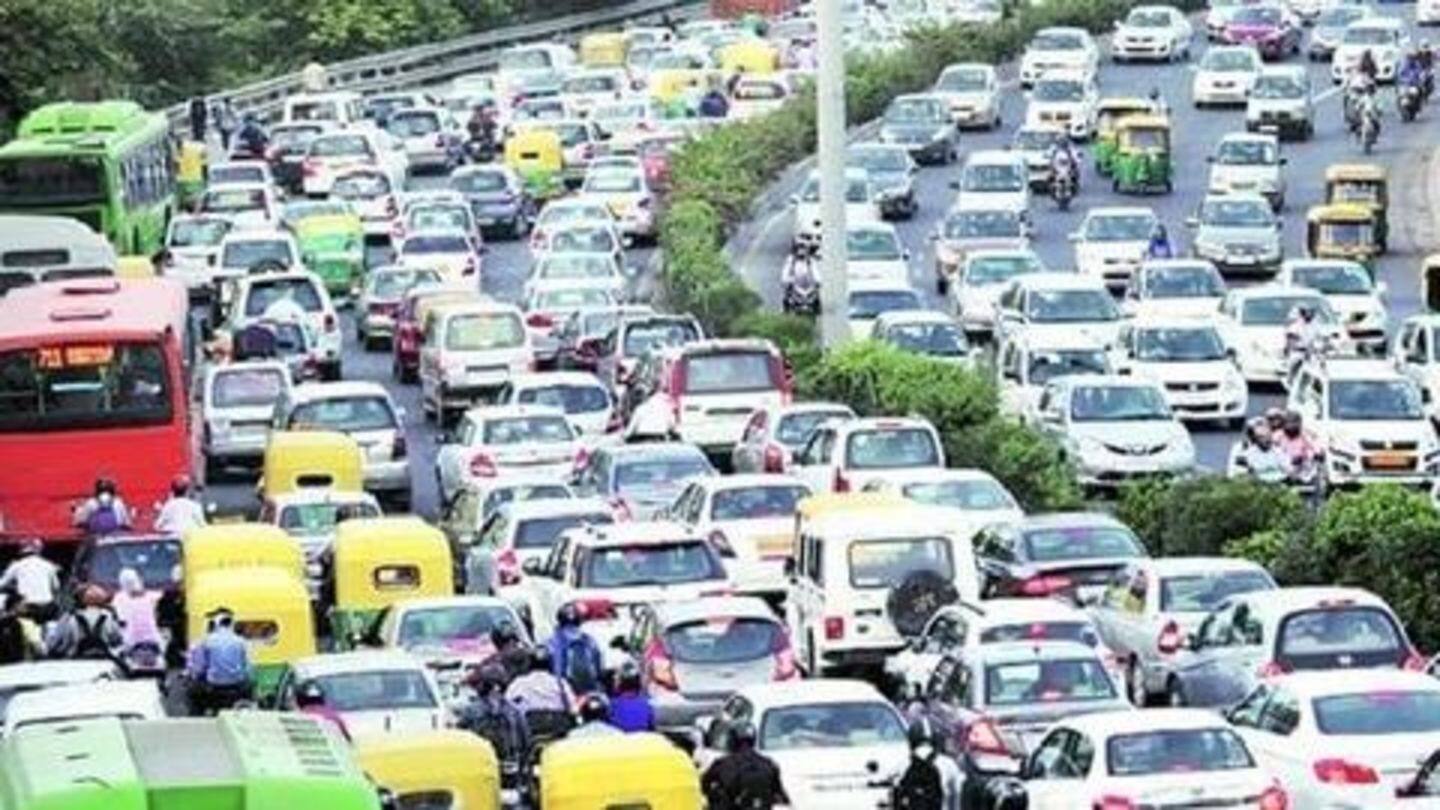 Earlier, he linked dip in automobile sales to jams Earlier, he linked dip in automobile sales to jams