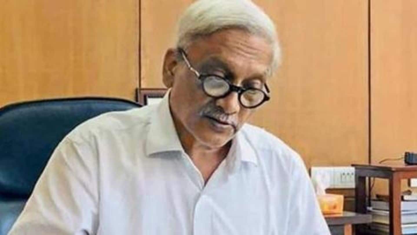 Goa CM Manohar Parrikar dies at 63, condolences follow